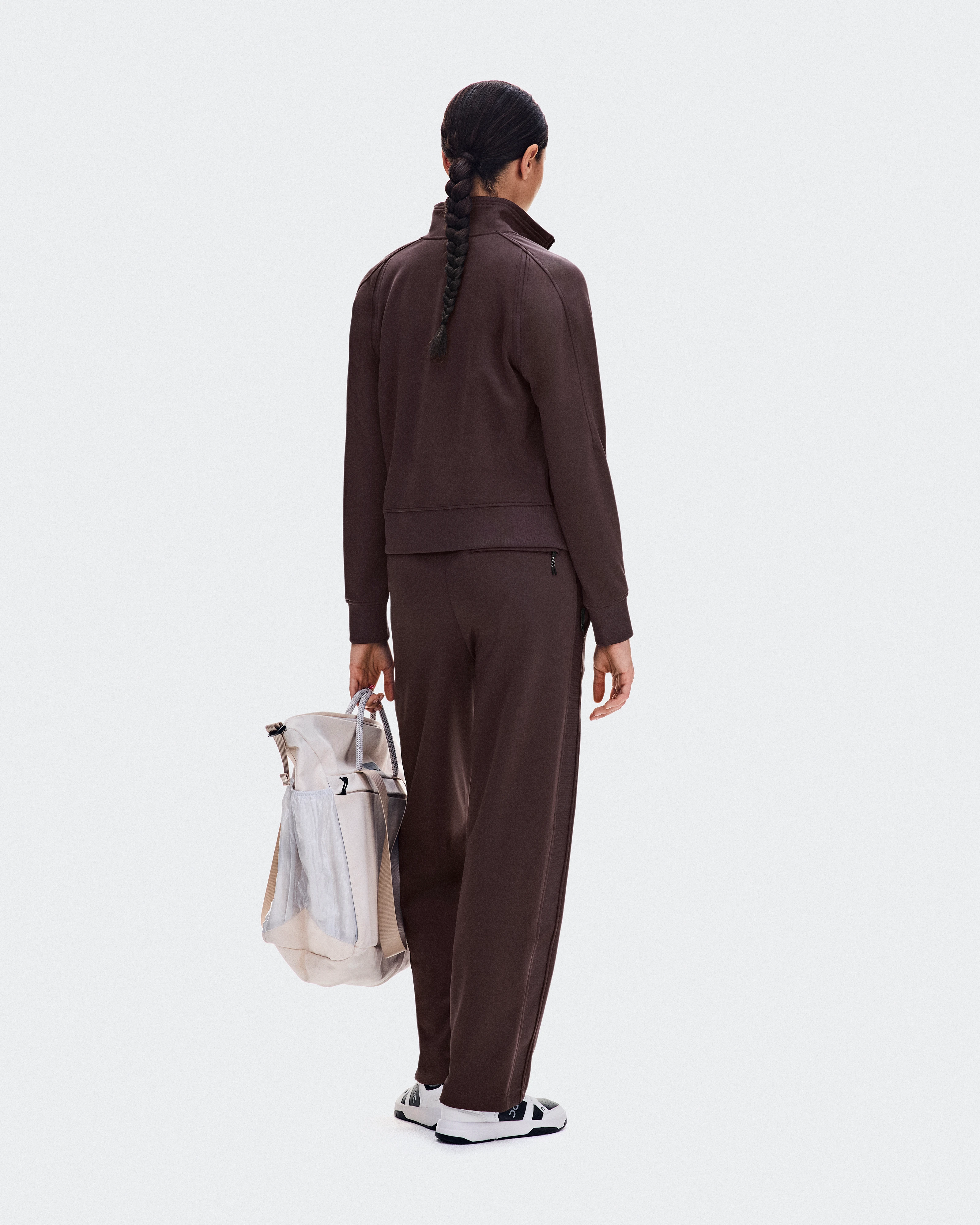 On Courtside Full-Zip Mulberry Women Jackets