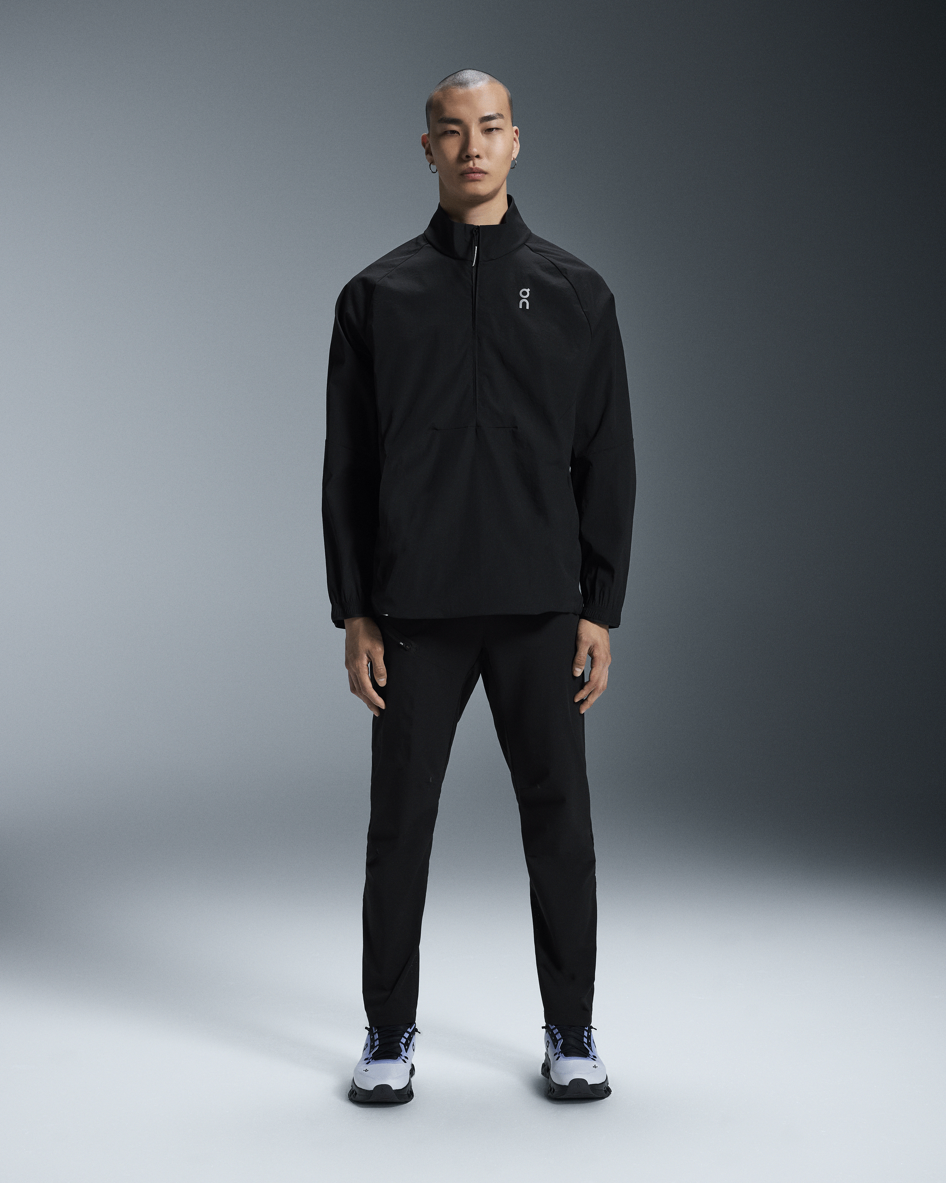 Men's All-Day 1/2 Zip Jacket | Black | On United States