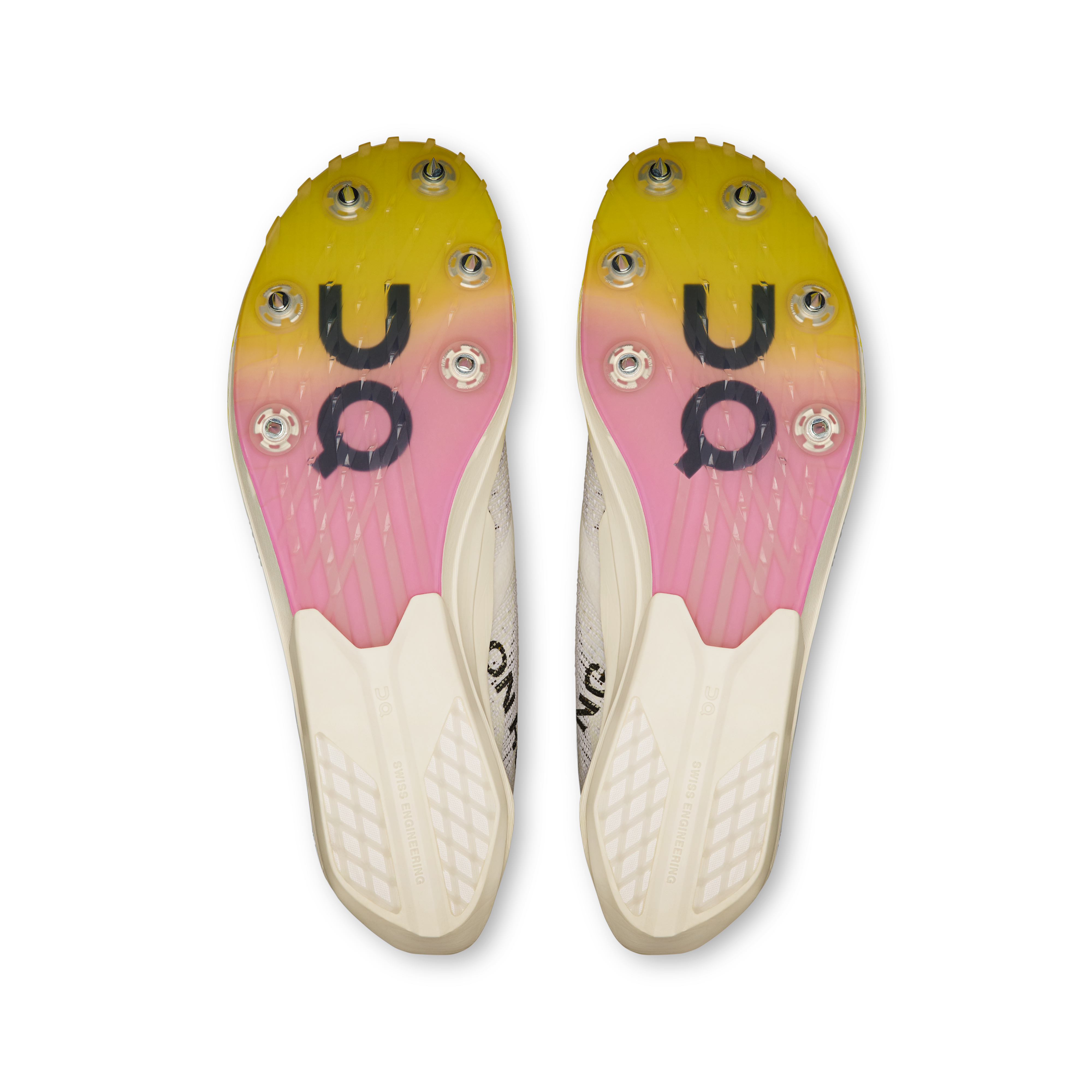 Cloudspike Citius 2الرجال / White | Raspberry / 44