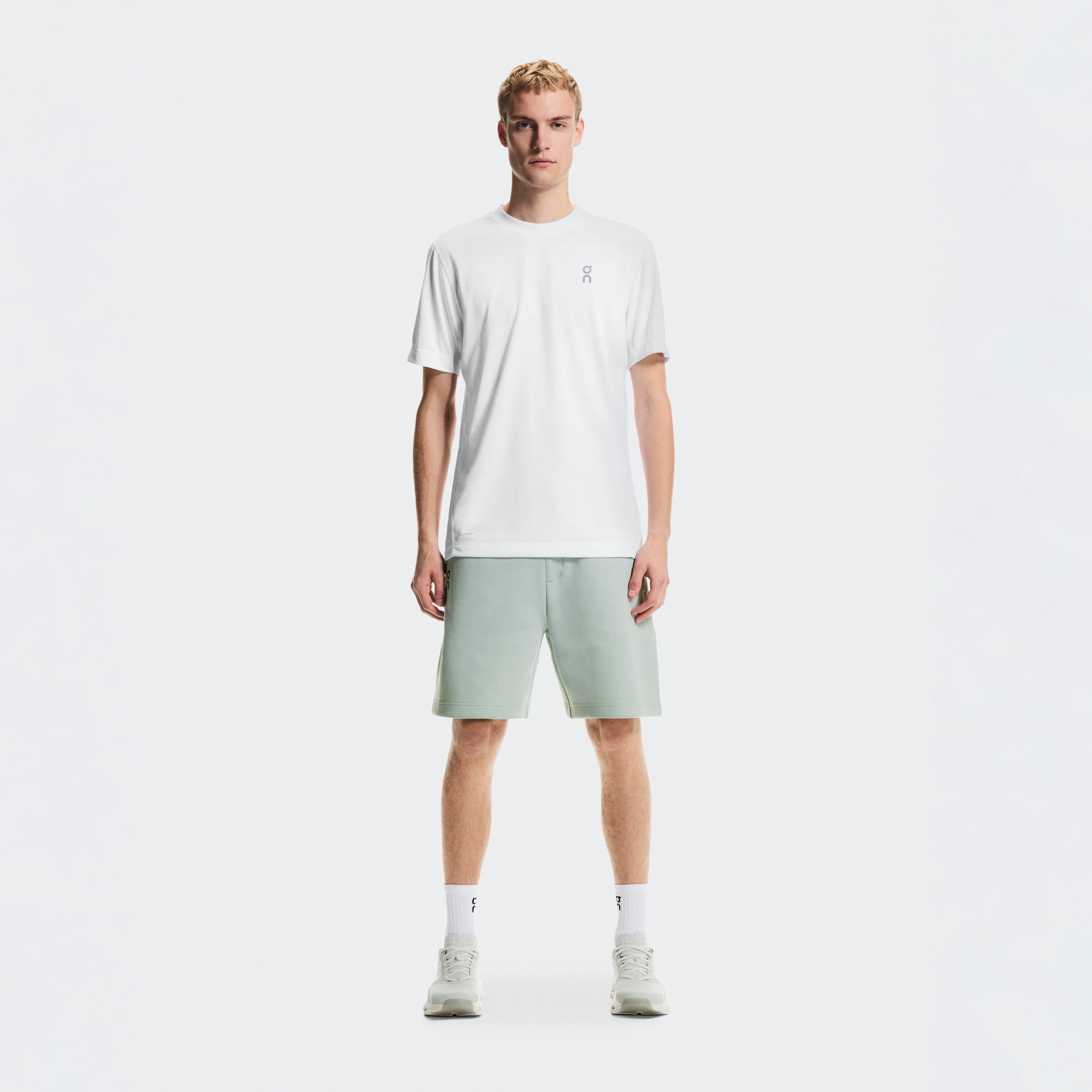 On Focus Tech Shorts Green Men Men – All-day wear, travel, training Shorts