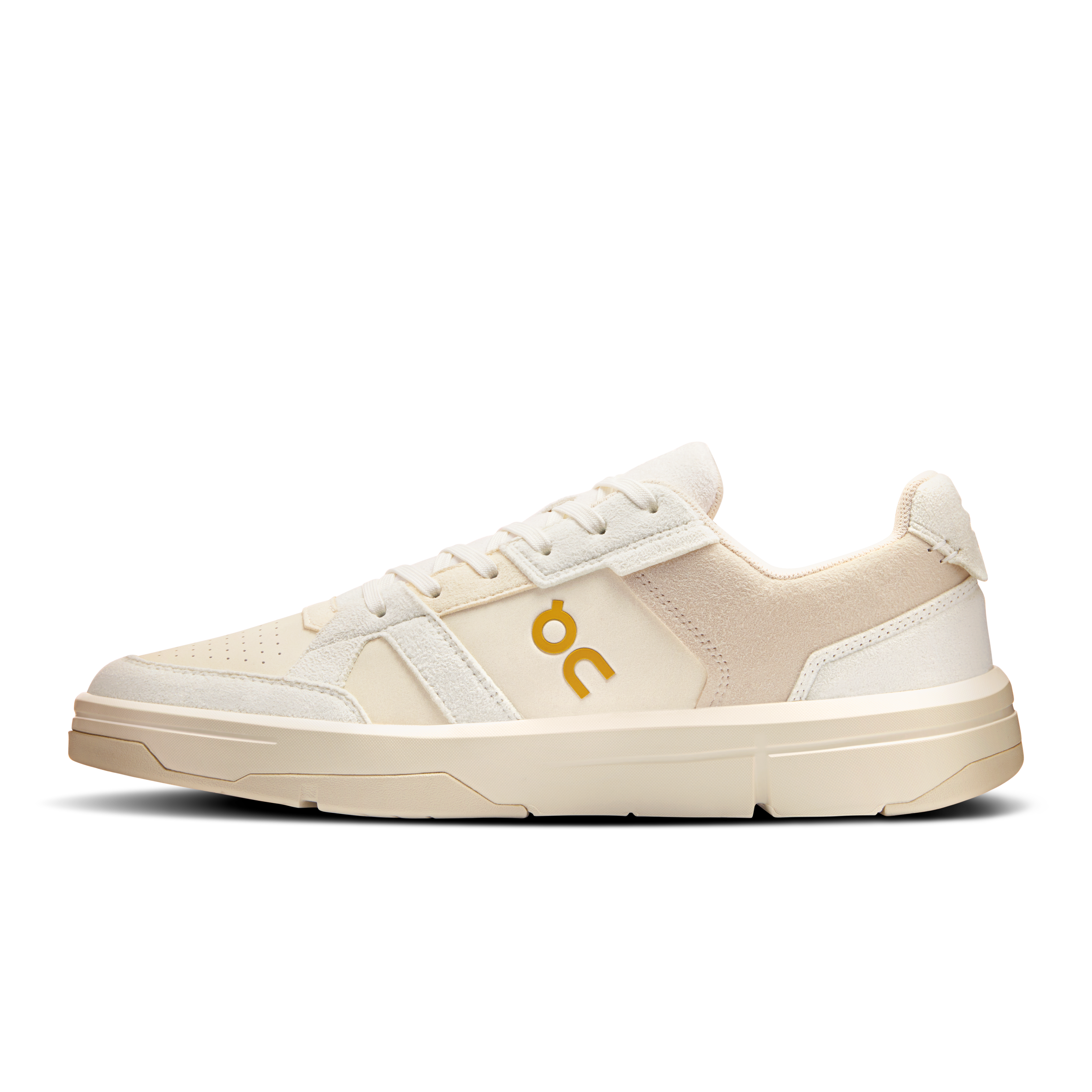 On THE ROGER Clubhouse Ace Ivory & Dew Men Tennis Shoes