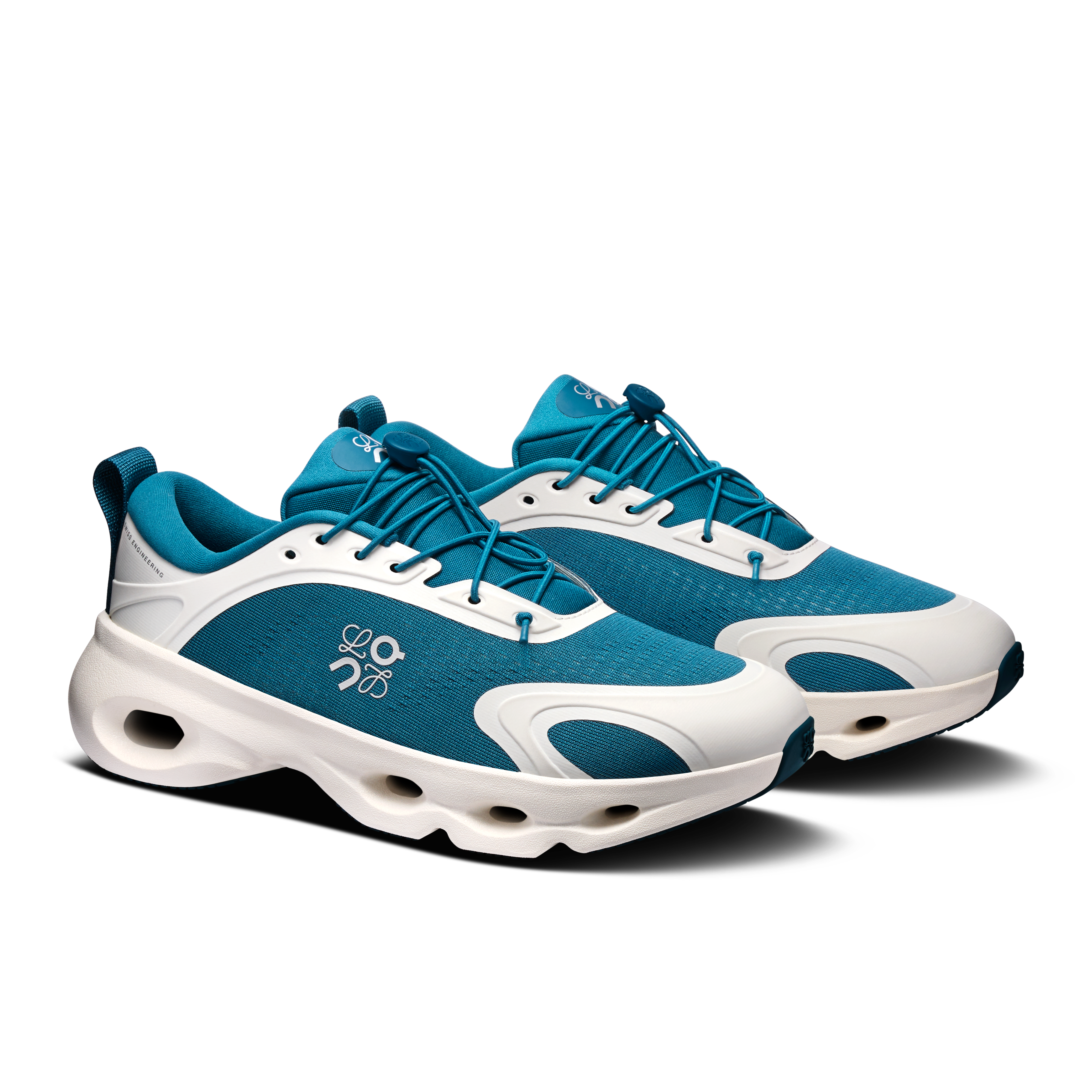 On Cloudsolo LOEWE Teal & Eggshell Women Active life Shoes