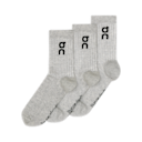 Logo Sock High 3P in Heather Gray