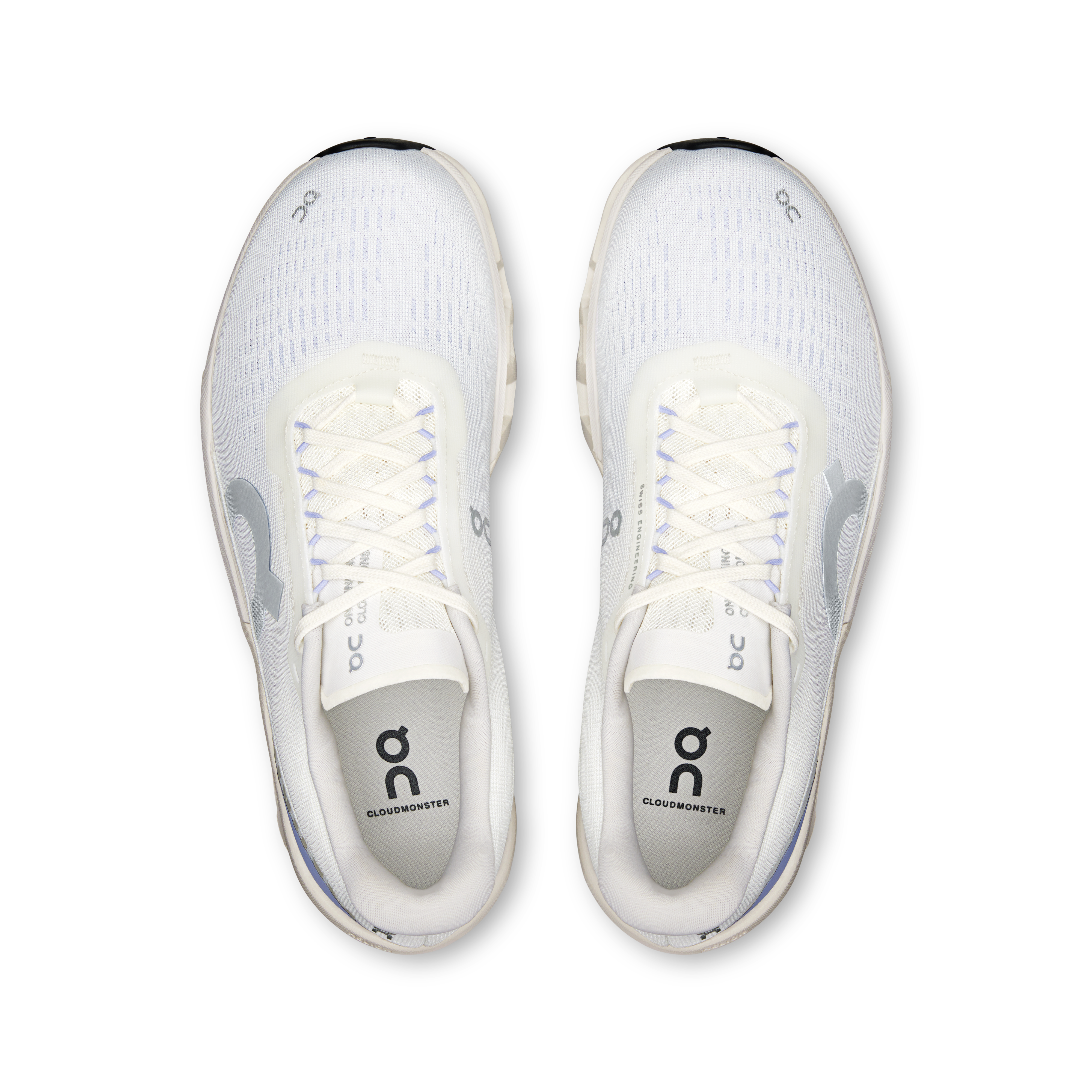 On Cloudmonster 2 Ivory & Nimbus Femme Running sur route Chaussures