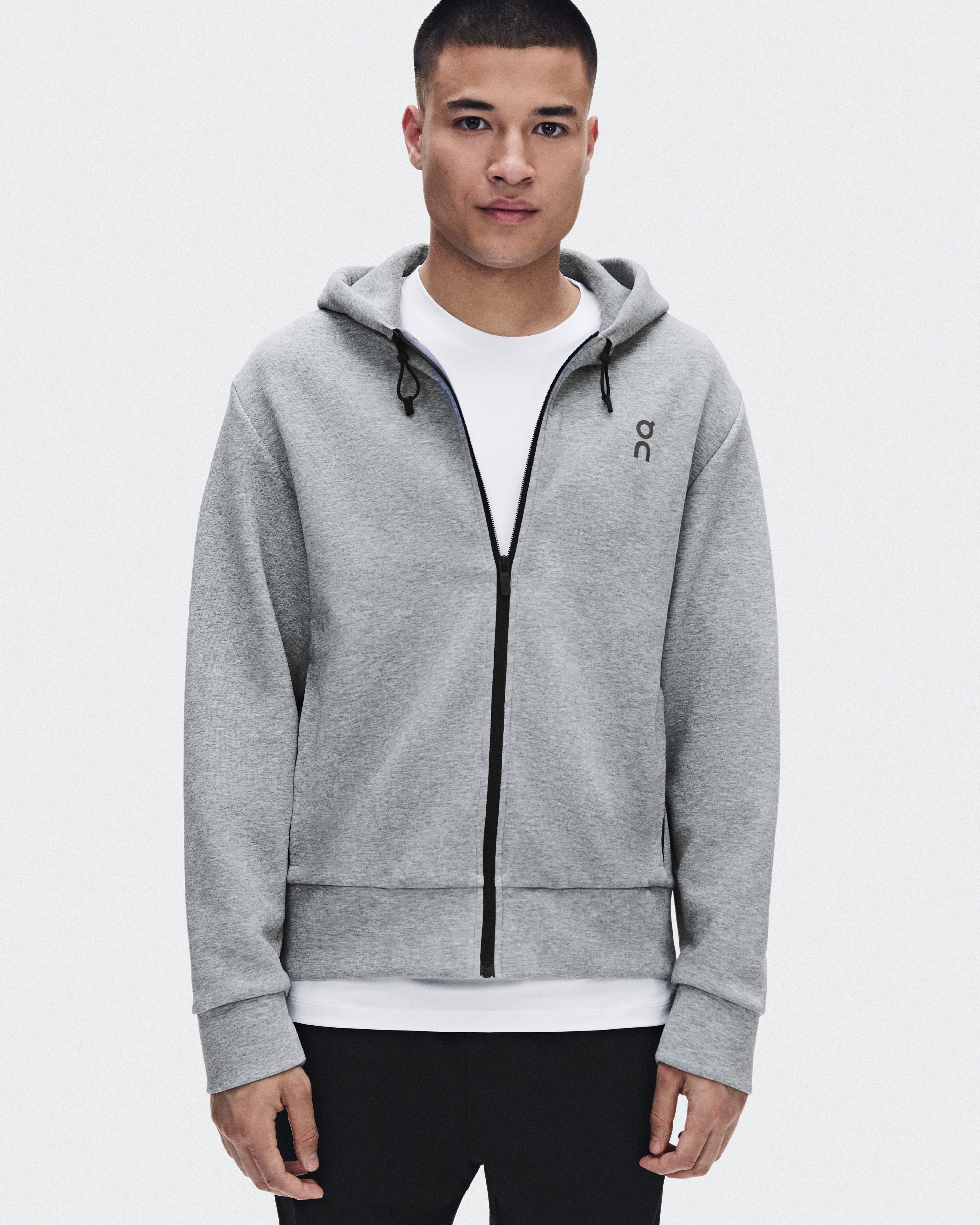 Men's Focus Tech Zip Hoodie | Grey | On United States