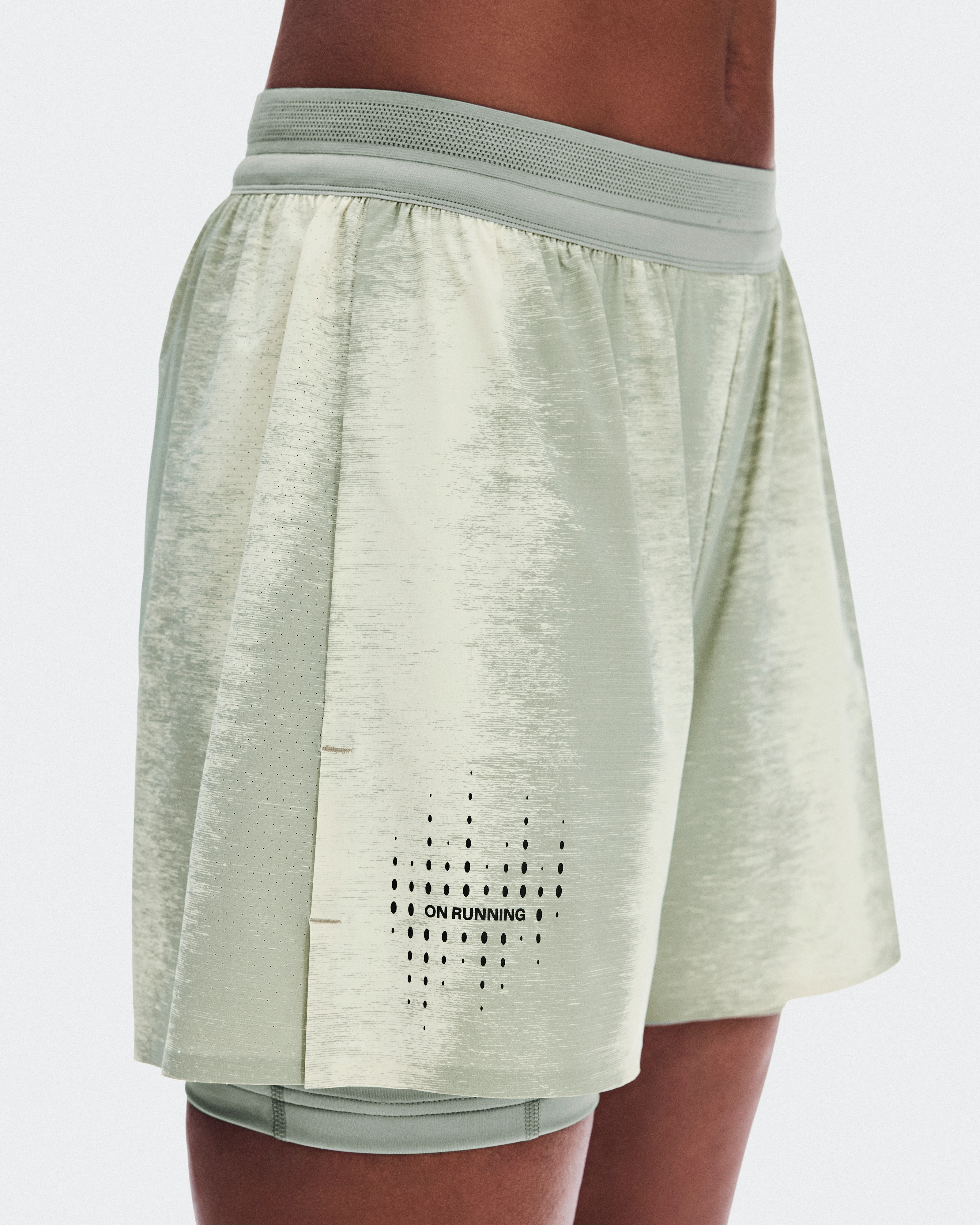 On Performance Shorts Terra Seedling & Tin Women Shorts