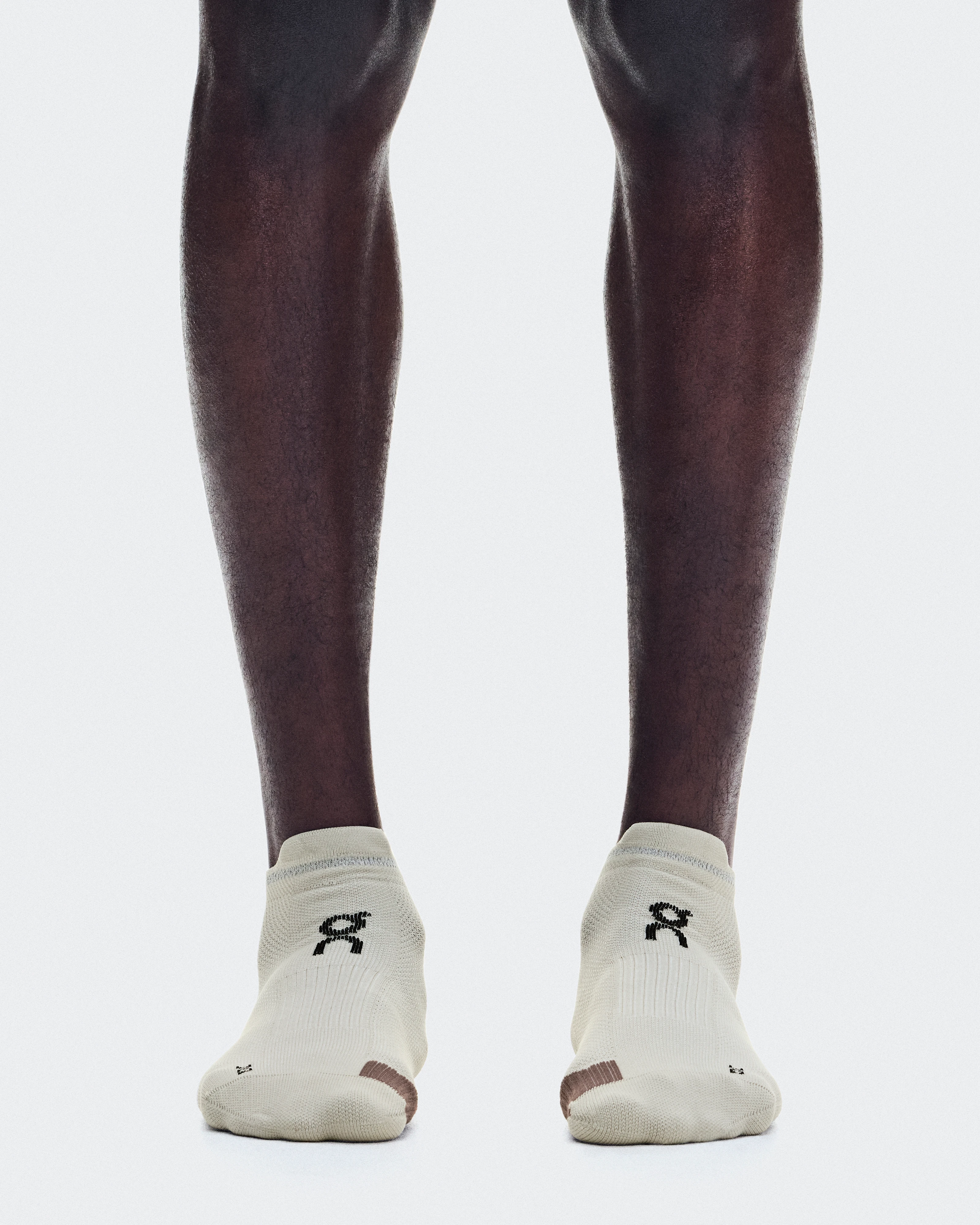 On Performance Run Sock Low Brume & Clove Unisex Calzini