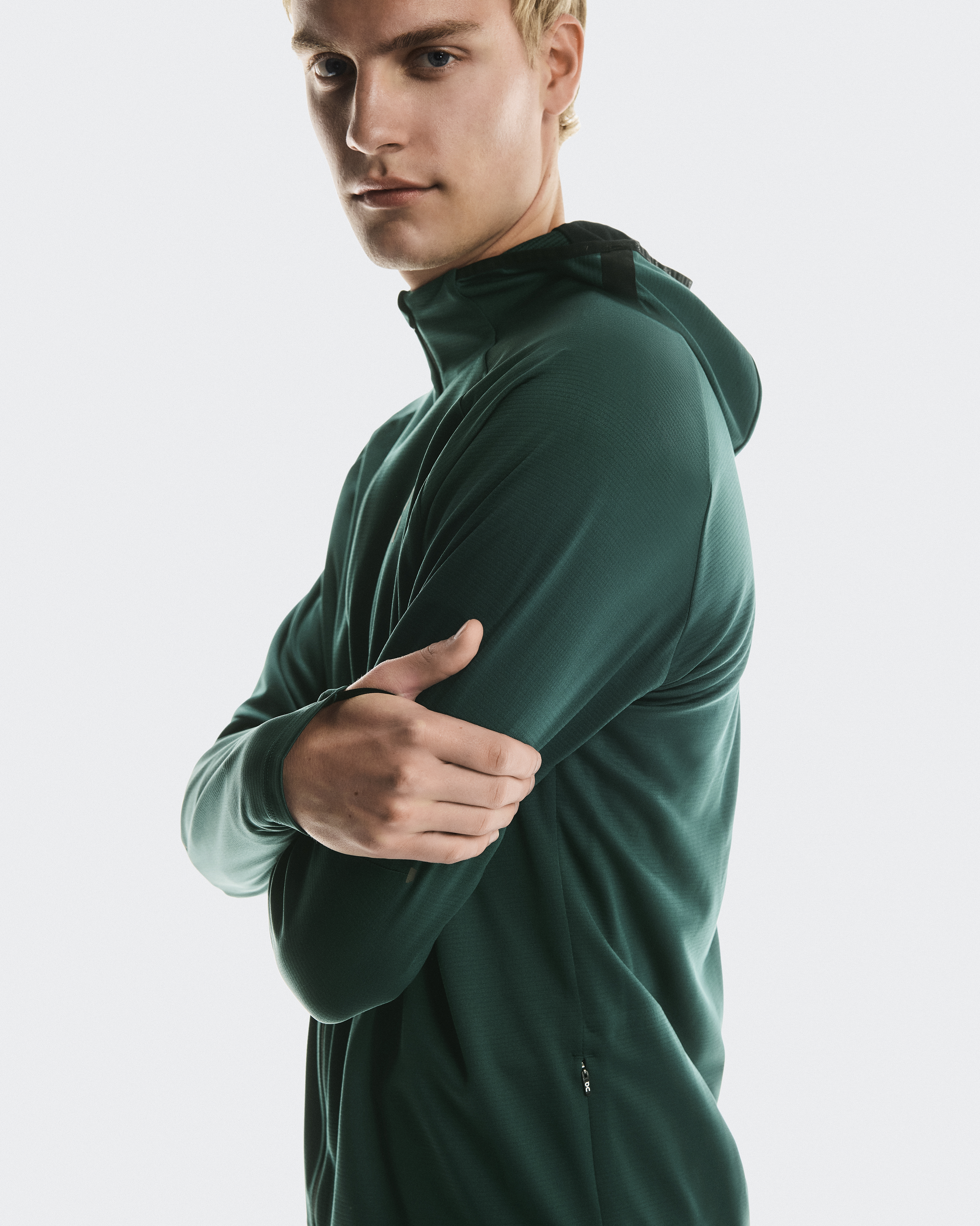 Men's Climate Zip Hoodie | Green | On United States