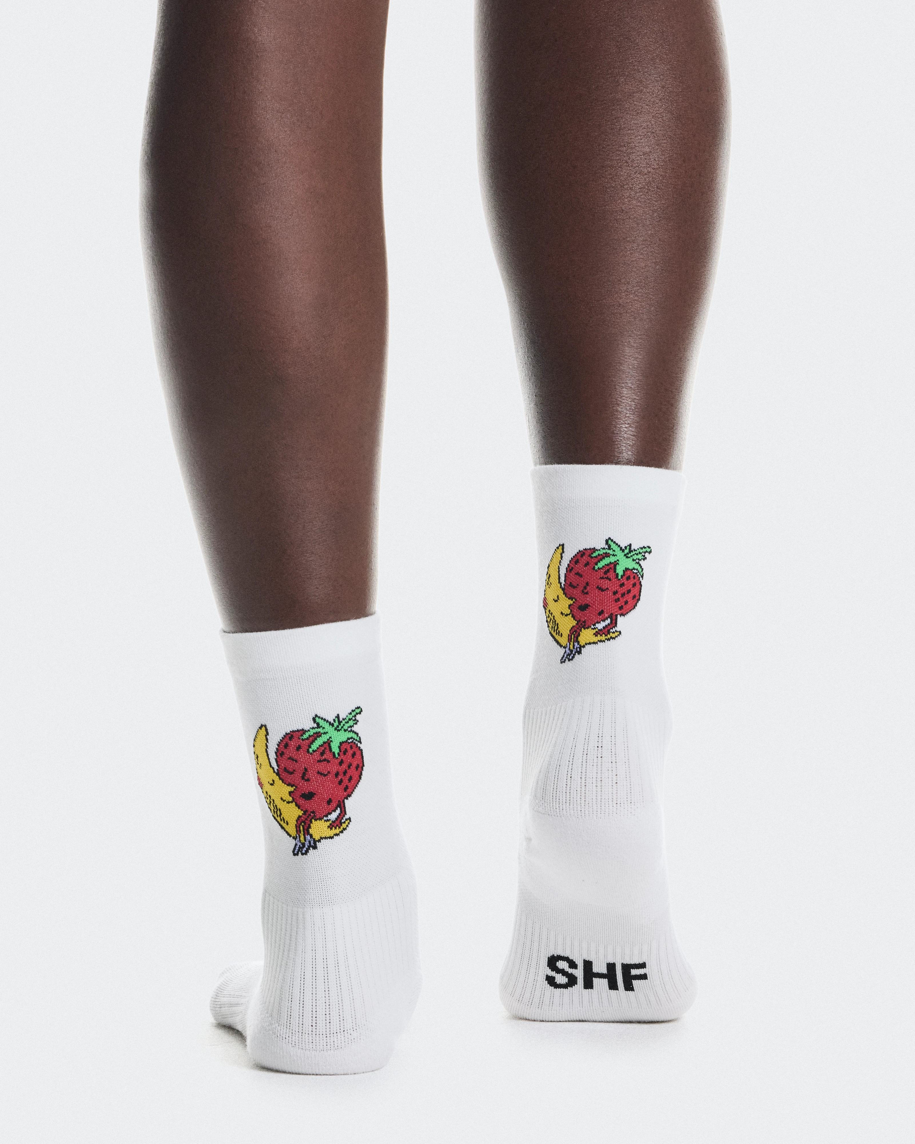 On Merino Sock SHF White Unisex Socks