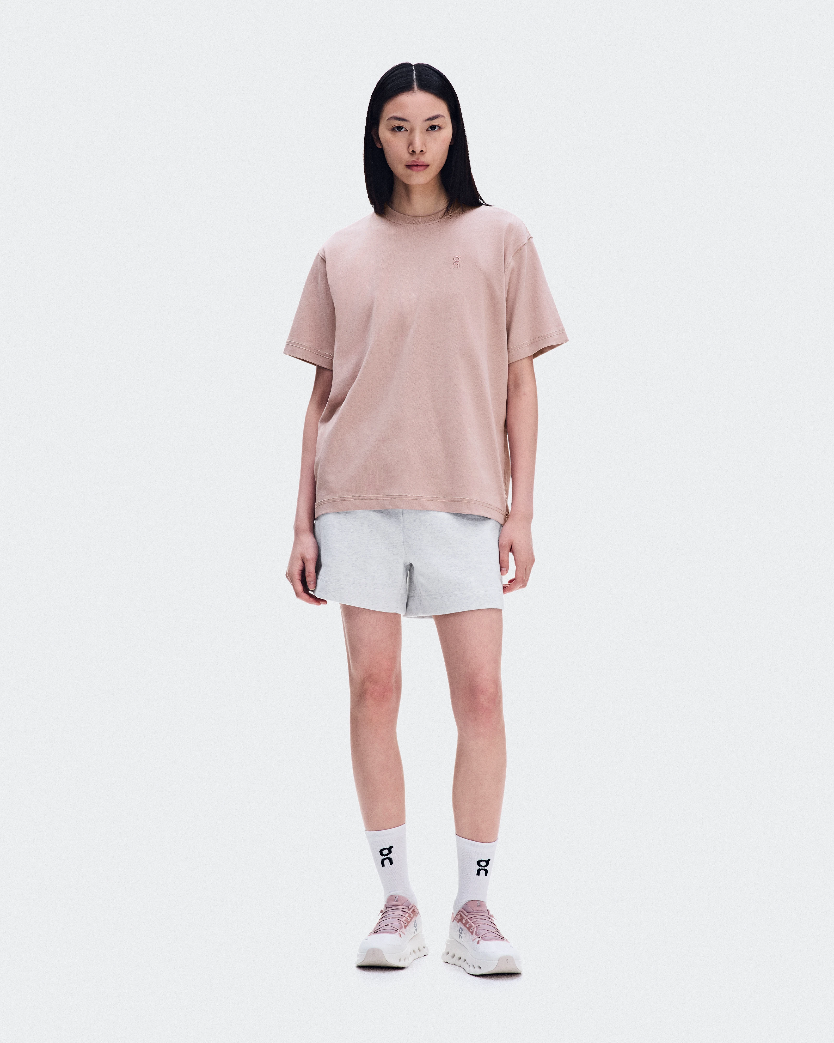 On Club Collective-T Ascent Biscuit Women Tops and t-shirts