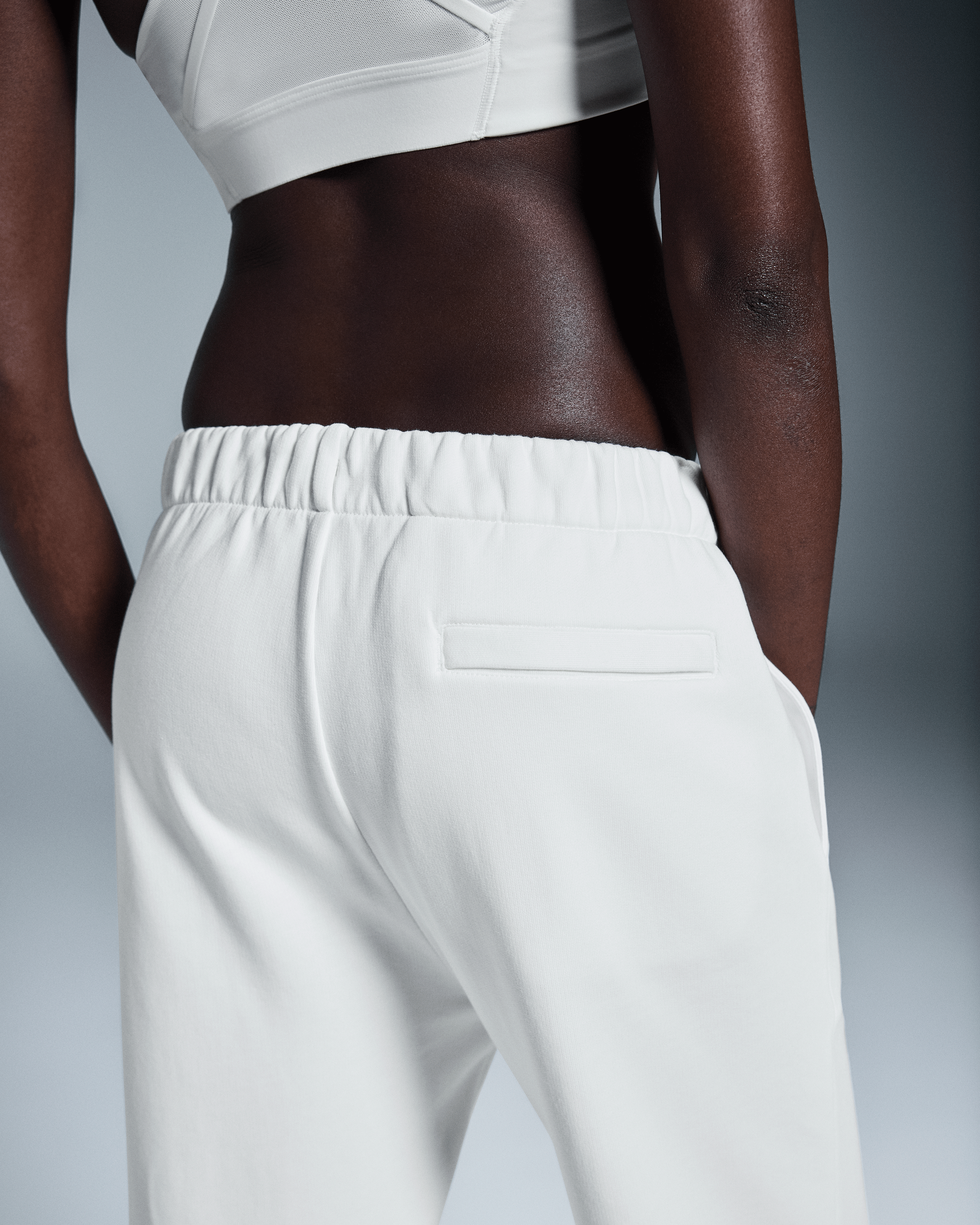 On Swiss Olympic Club Pants Undyed-White Damen Hosen