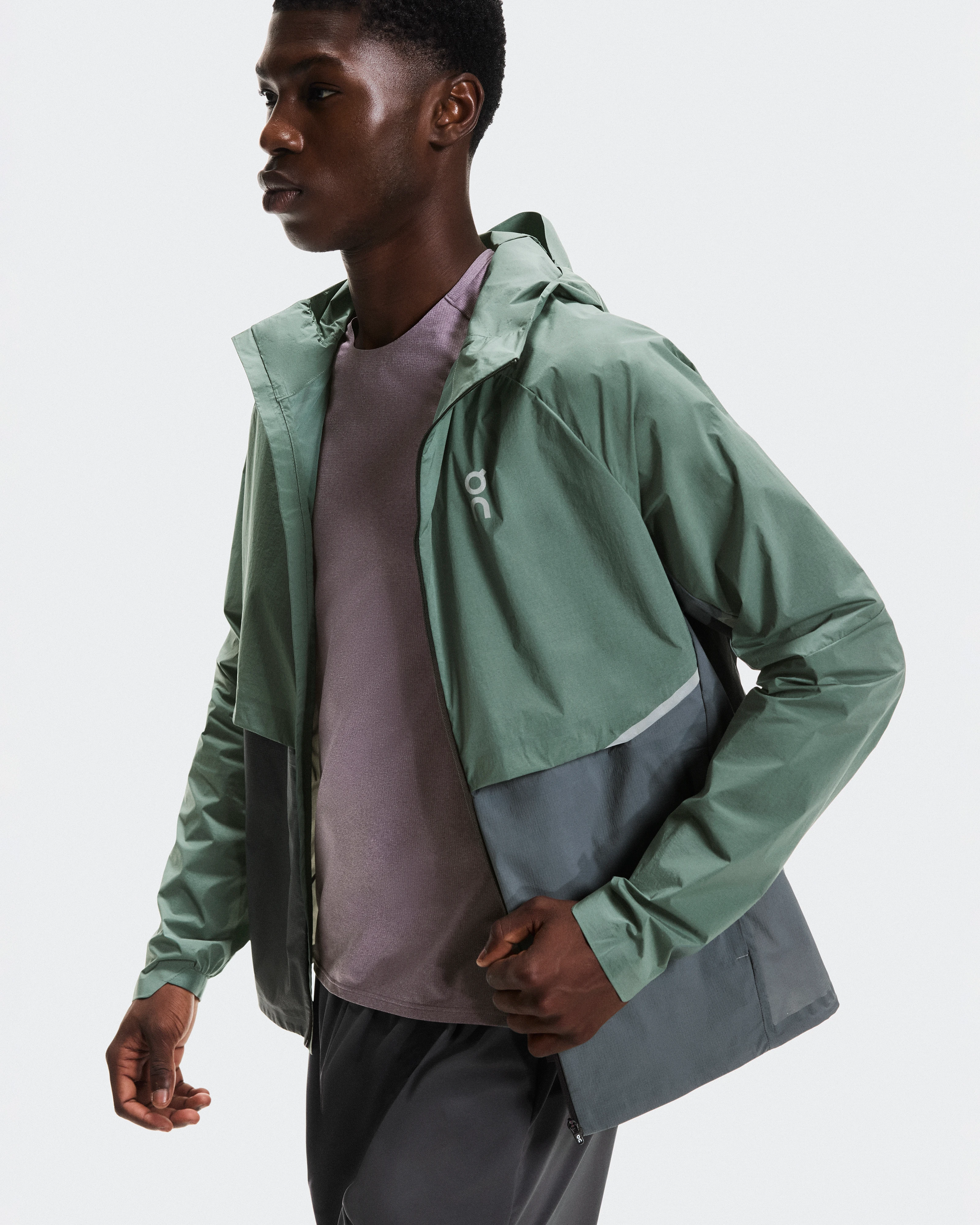 On Core Jacket Olive & Rock Men Jackets