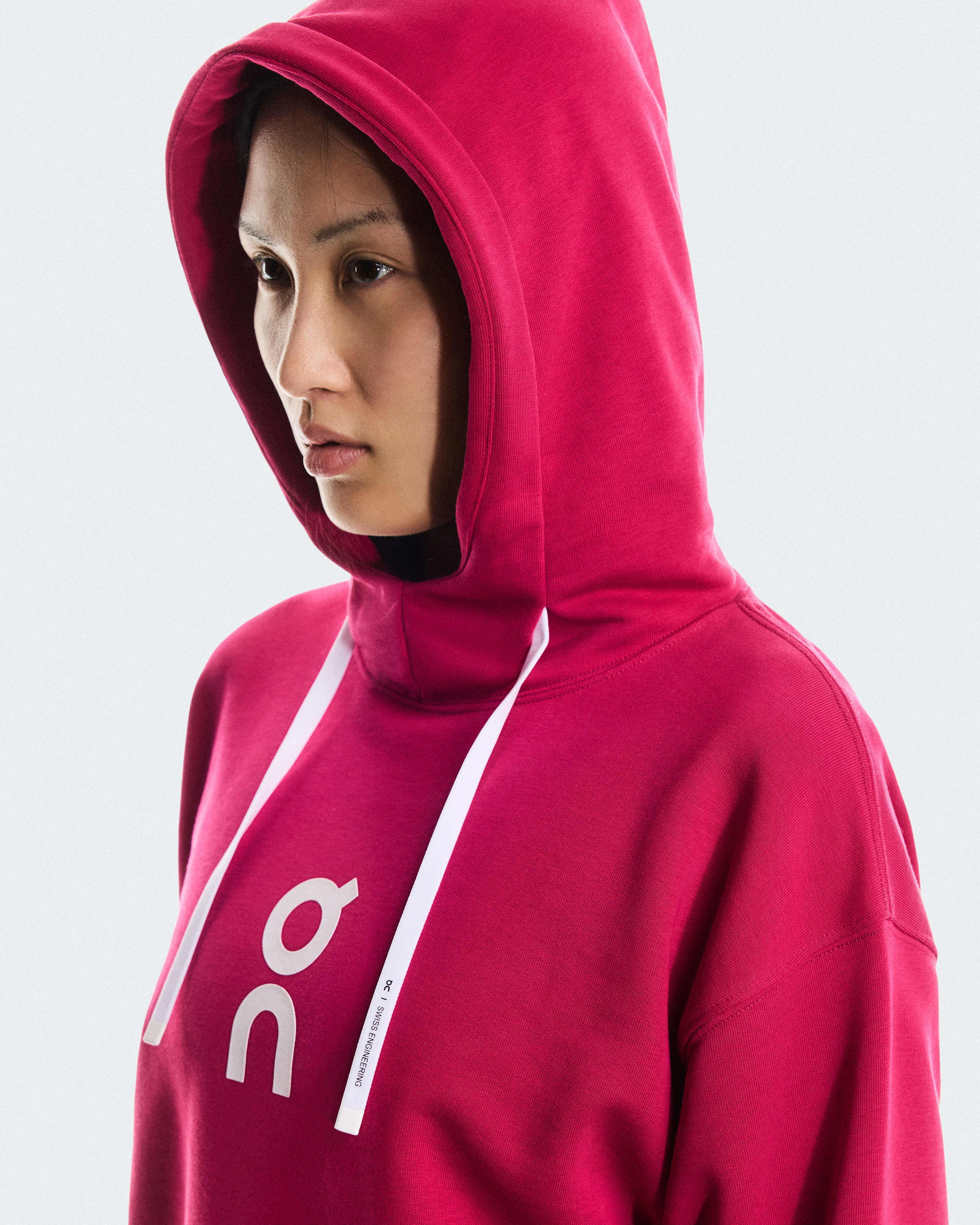On Club Hoodie Grenadine Women Hoodies and sweatshirts