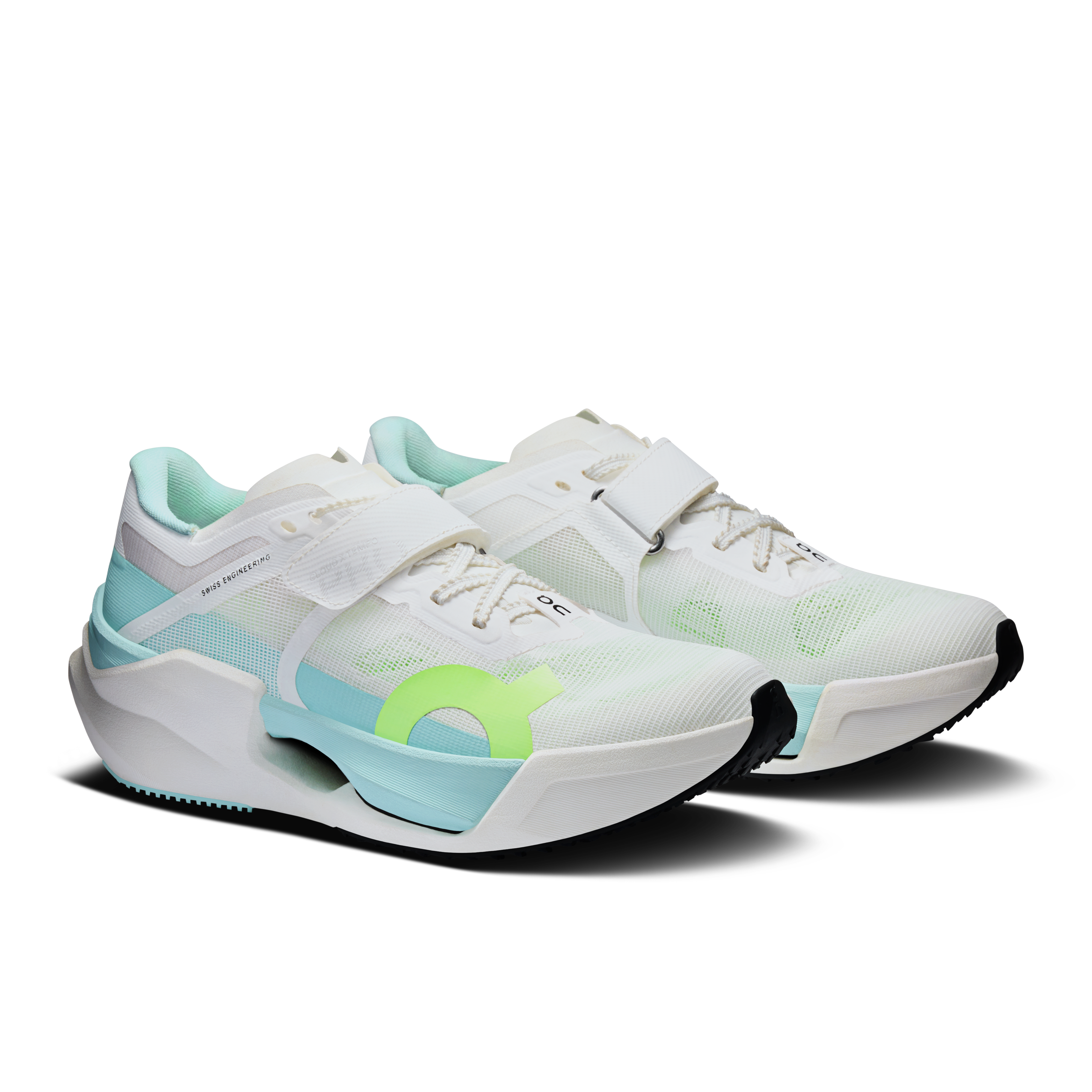 On Cloud X Tempo Pro White & Celeste Women training_shoes Shoes
