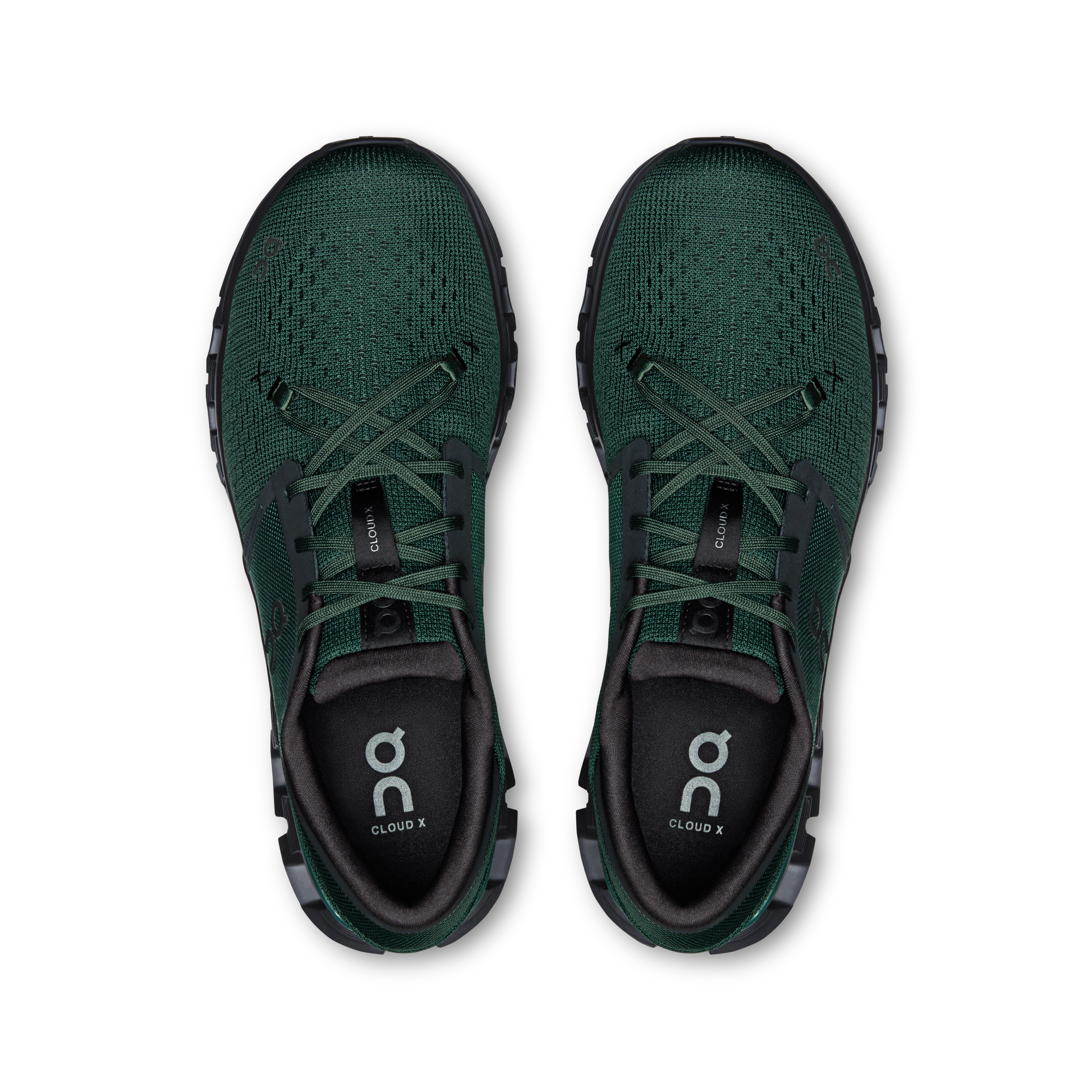 On Cloud X 4 Obsidian & Black Herren training_shoes Schuhe