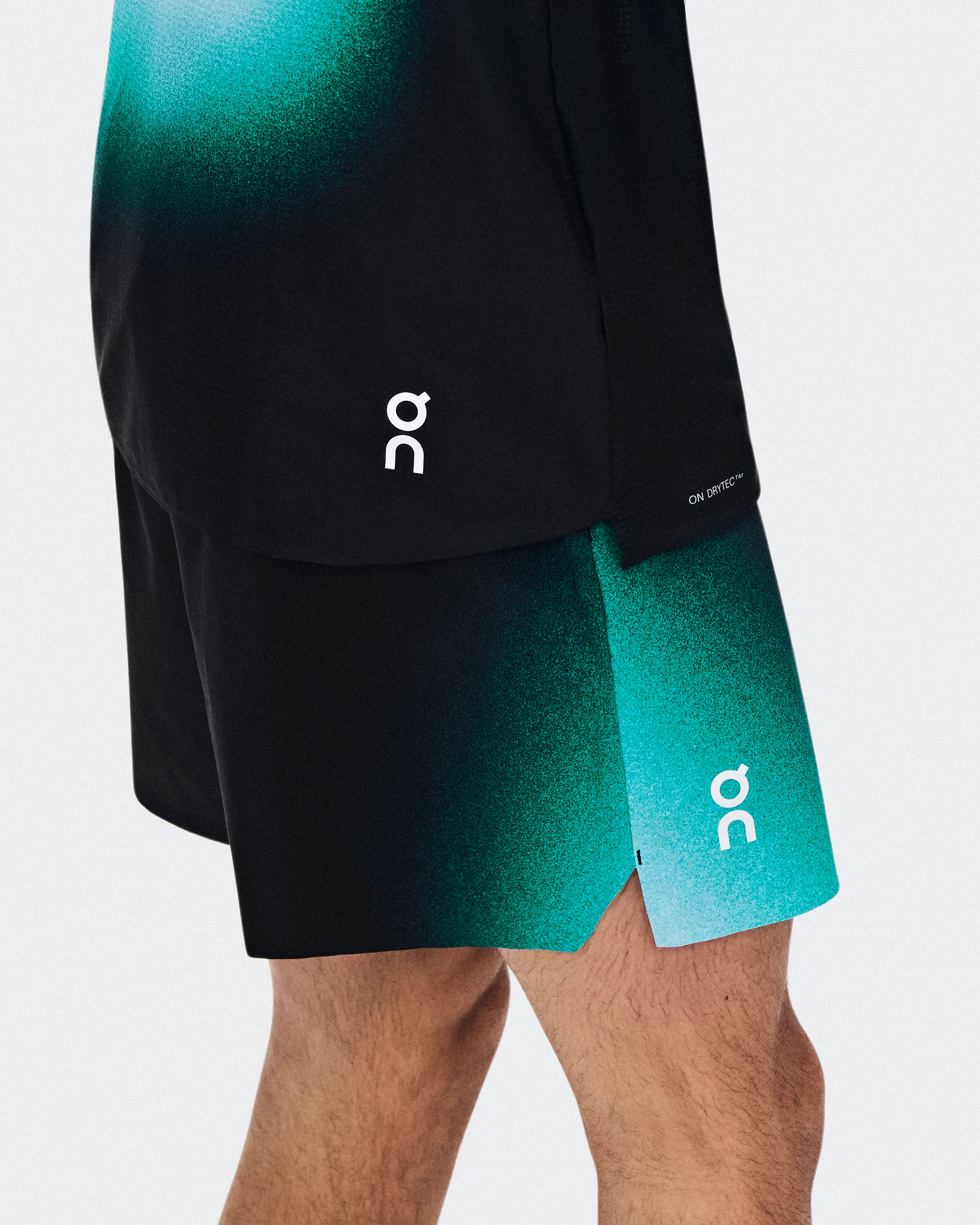 On 5" Court Shorts Swing Black & Neem Masculino Shorts
