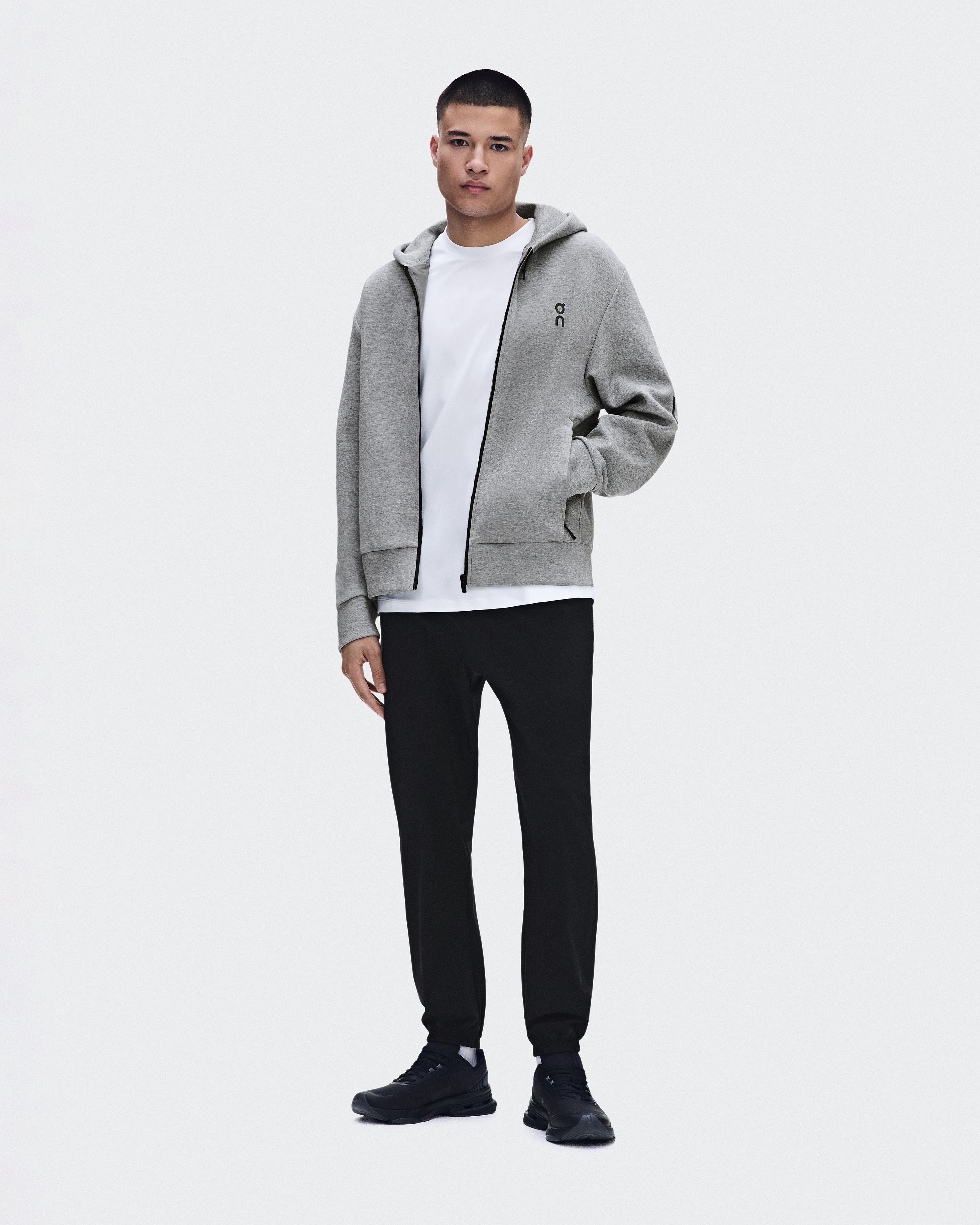 Men's Focus Tech Zip Hoodie | Grey | On United States