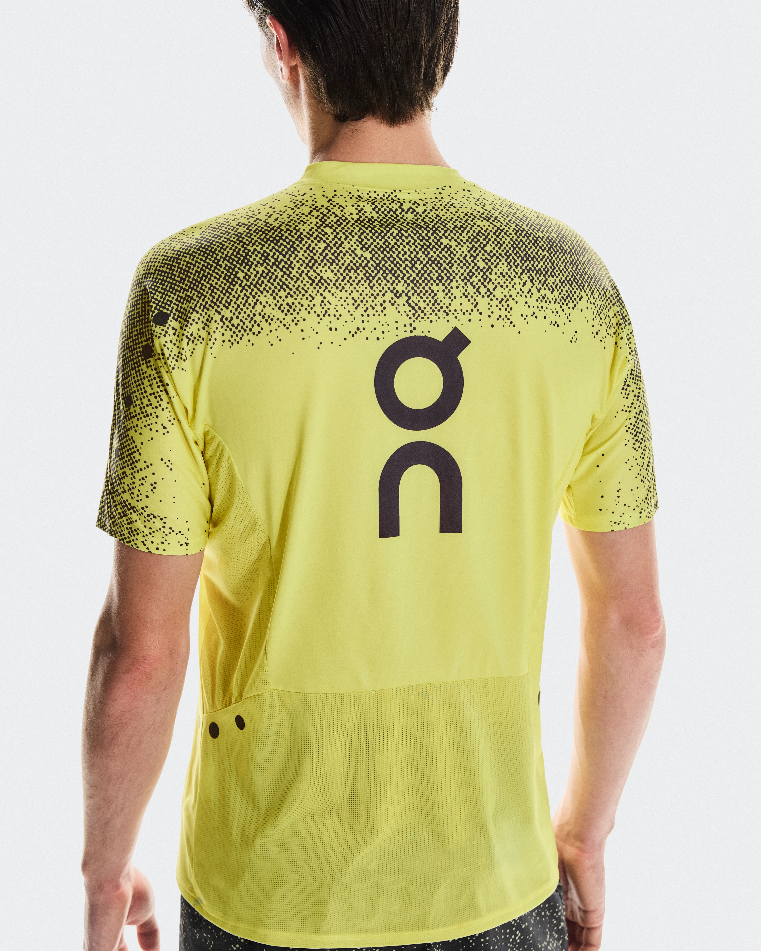 On Ultra-T Limelight & Grey Men Tops and t-shirts