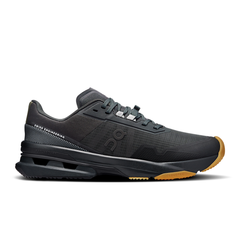 On Women's Cloudpulse Pro Shoe in Black/Rock, Size: 7