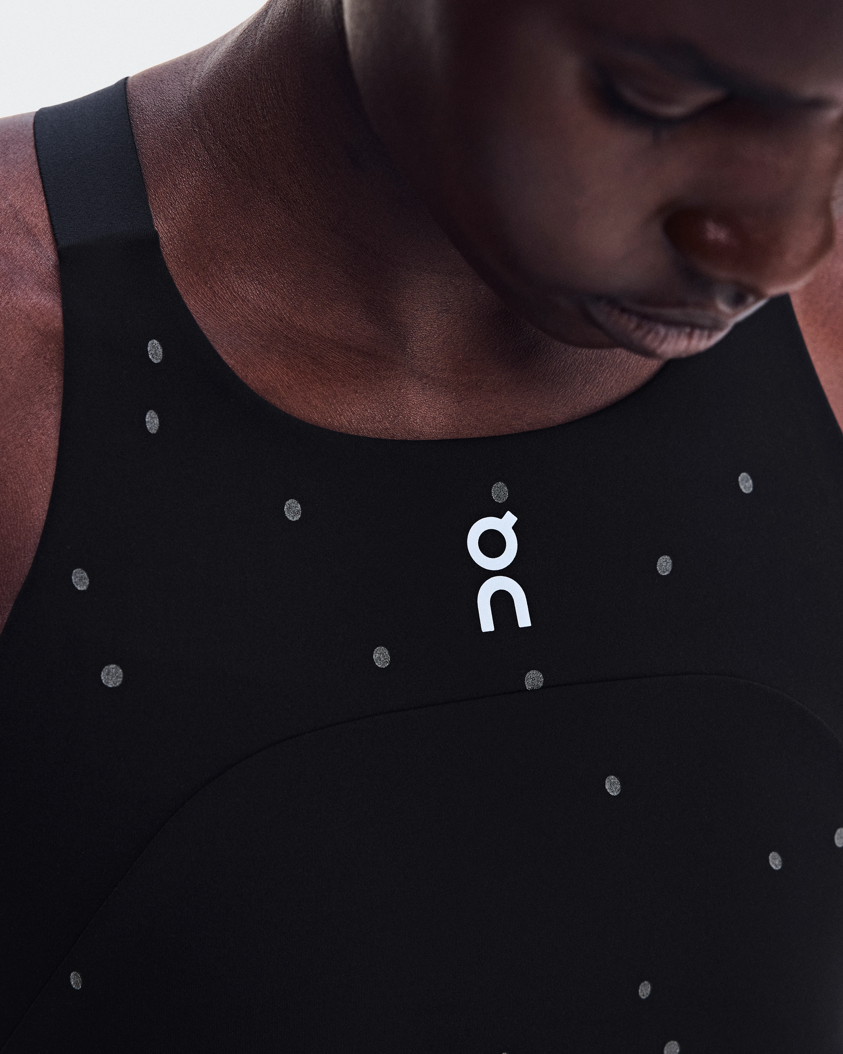 On Performance Crop Lumos Black & Eclipse Women Tops and t-shirts