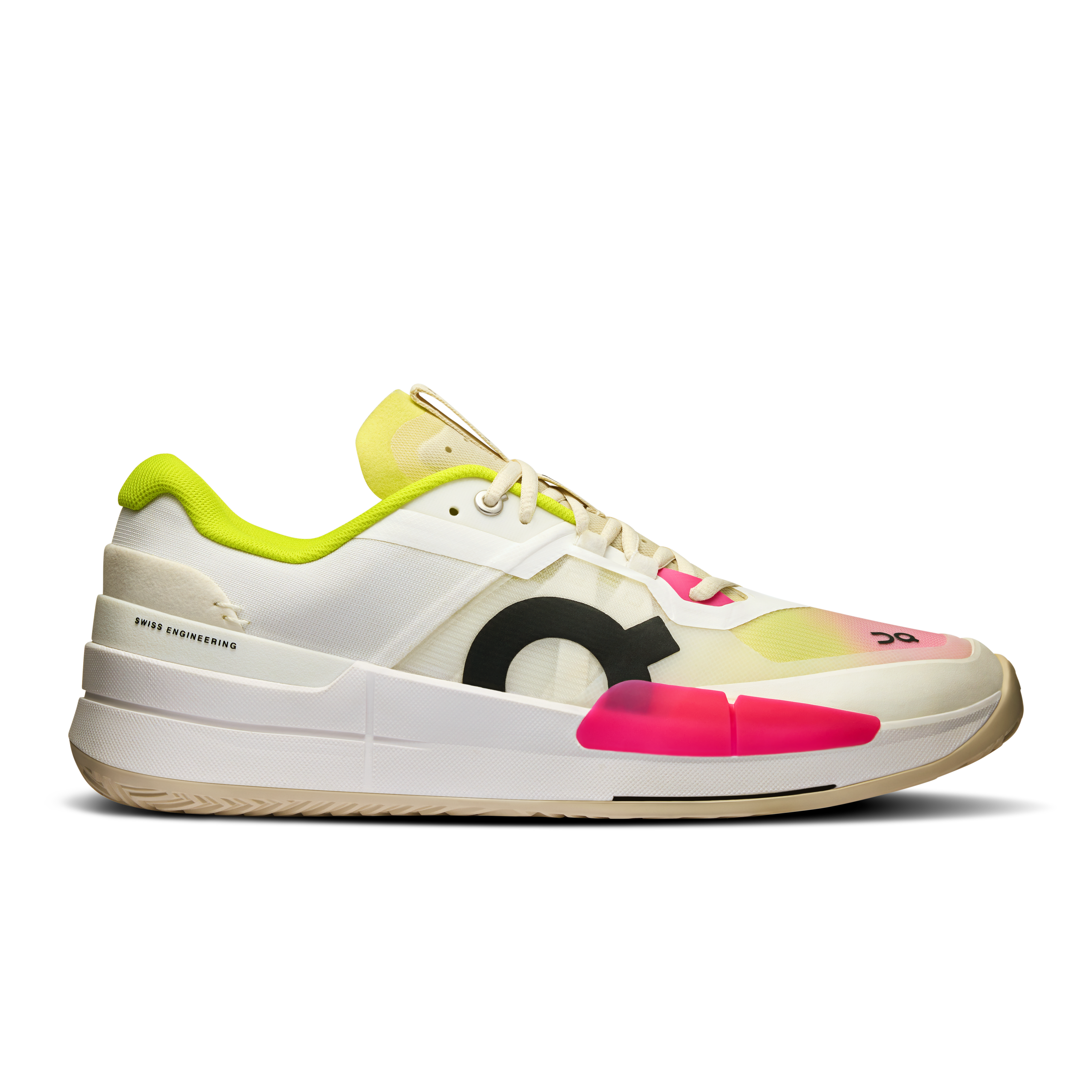 THE ROGER Pro 2 Tennis Shoe in White/Lime