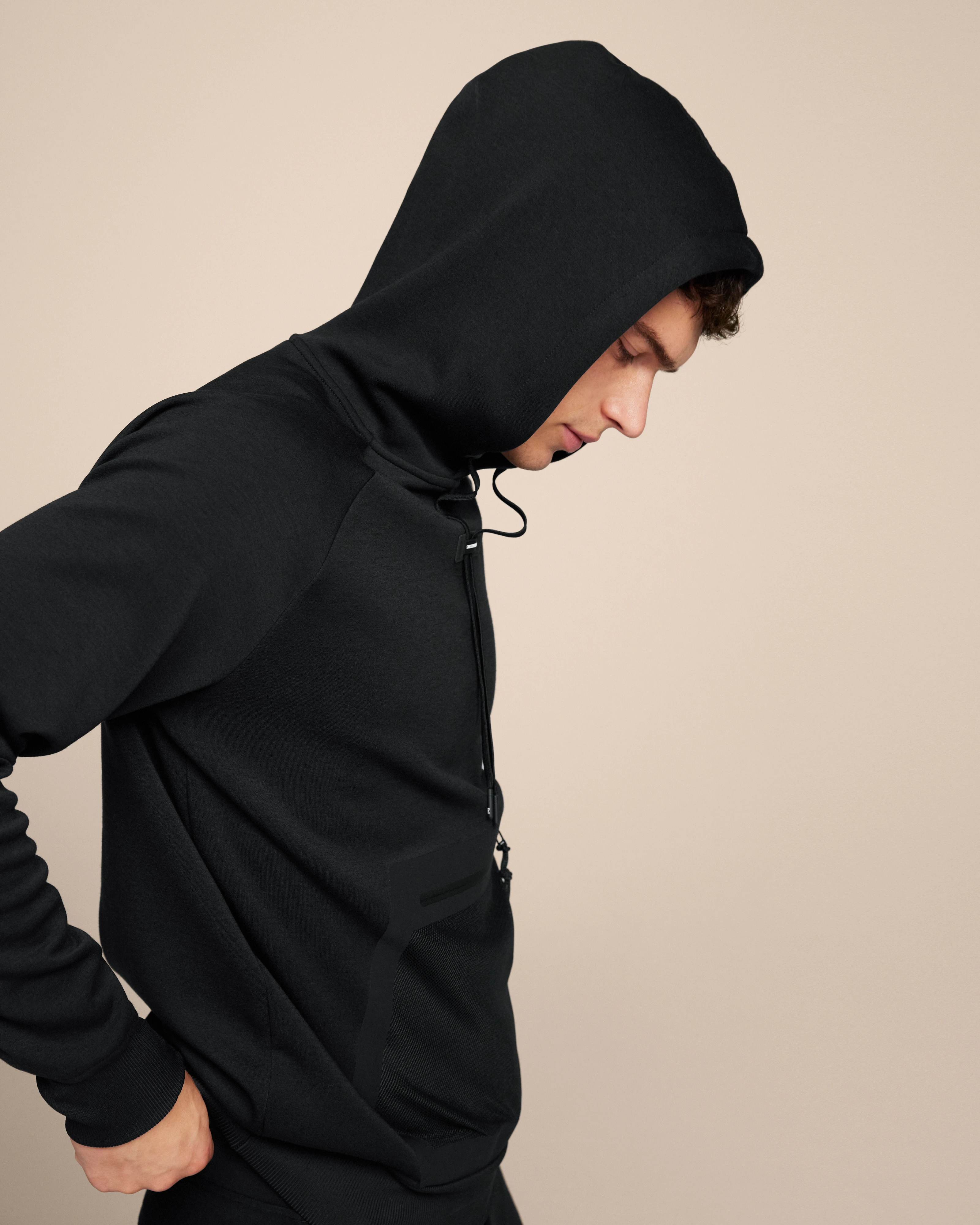 Buy Men's Black Hoodie with Minimalistic Charging Design,Sweatshirt with  Ultimate Comfort Come with Cotton Material (S) at