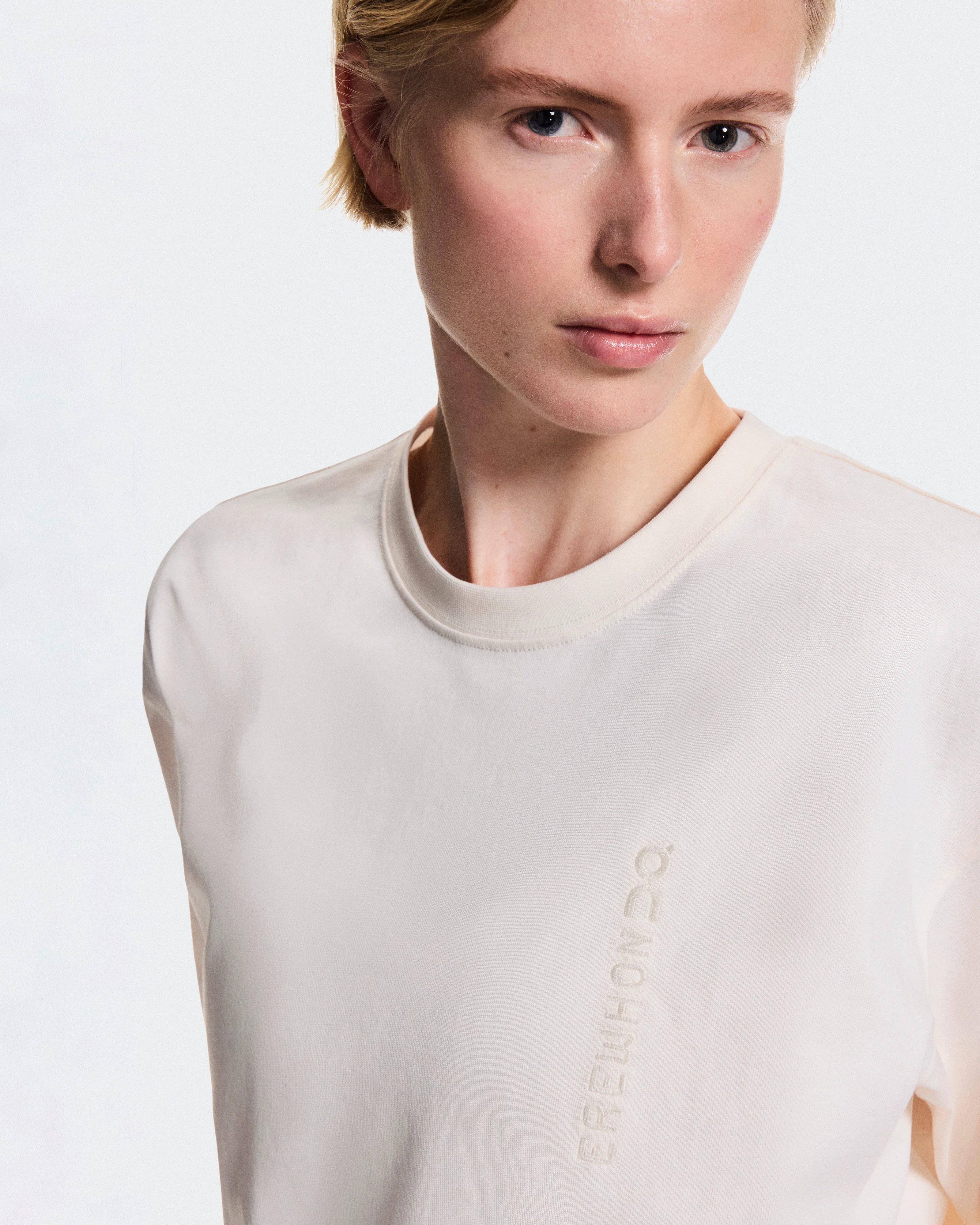 On Club Collective-T Erewhon Ivory Unisex Tops and t-shirts