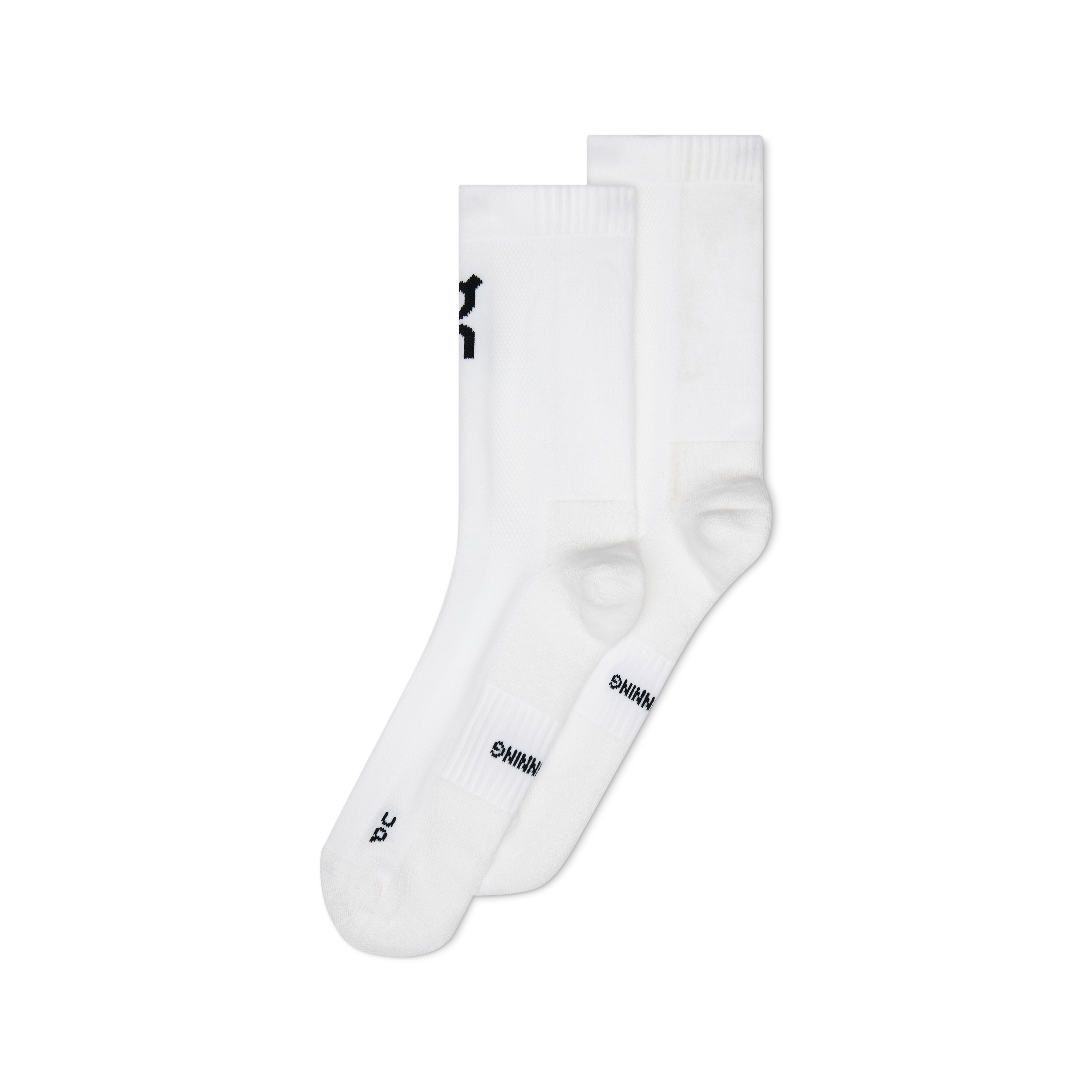 Core Run Sock High 2P in White
