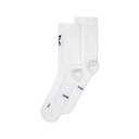 Core Run Sock High 2P in White