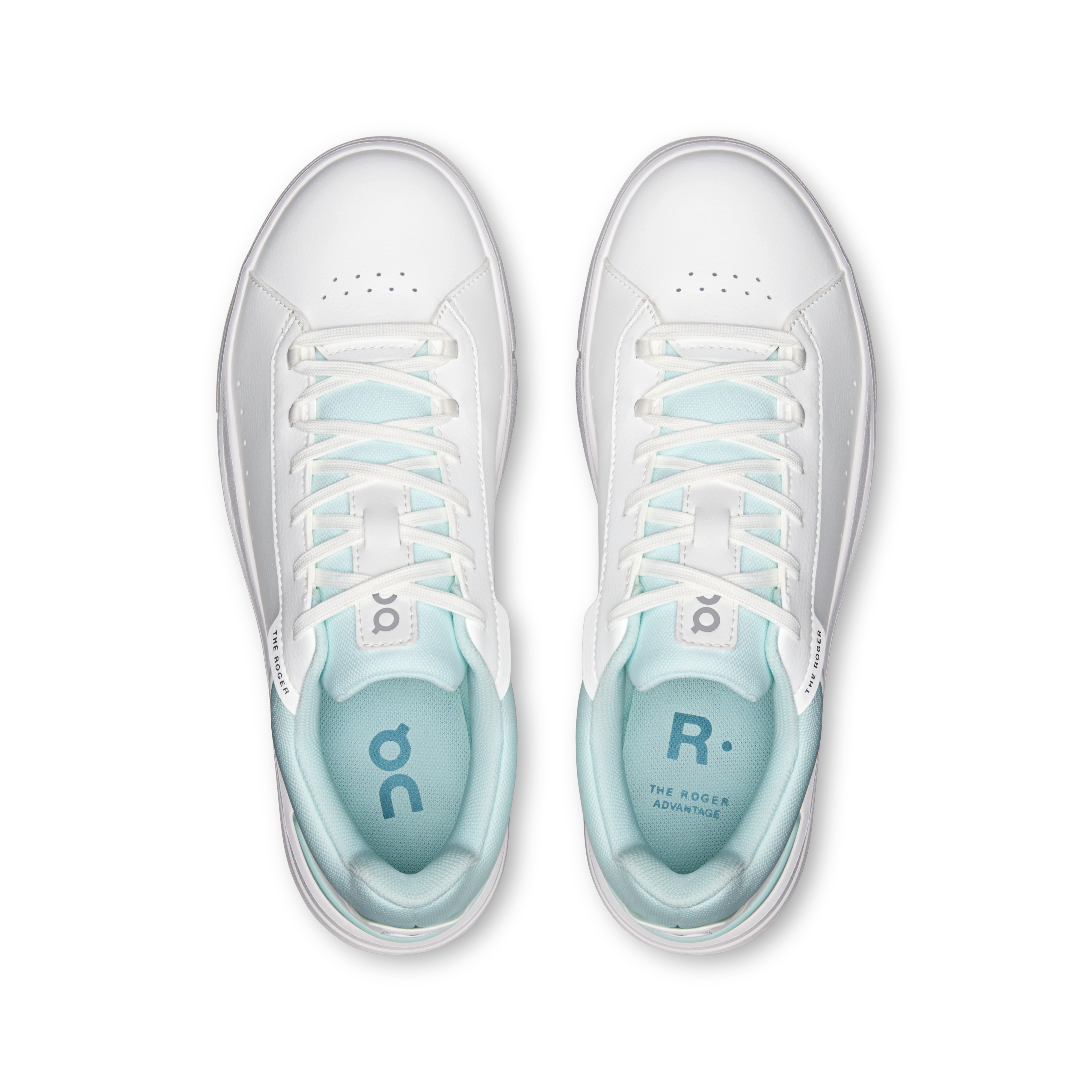 On THE ROGER Advantage White & Flurry Women – All-day, tennis-inspired, classic style Shoes