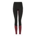 Trek Tight Tights in Black/Mulberry