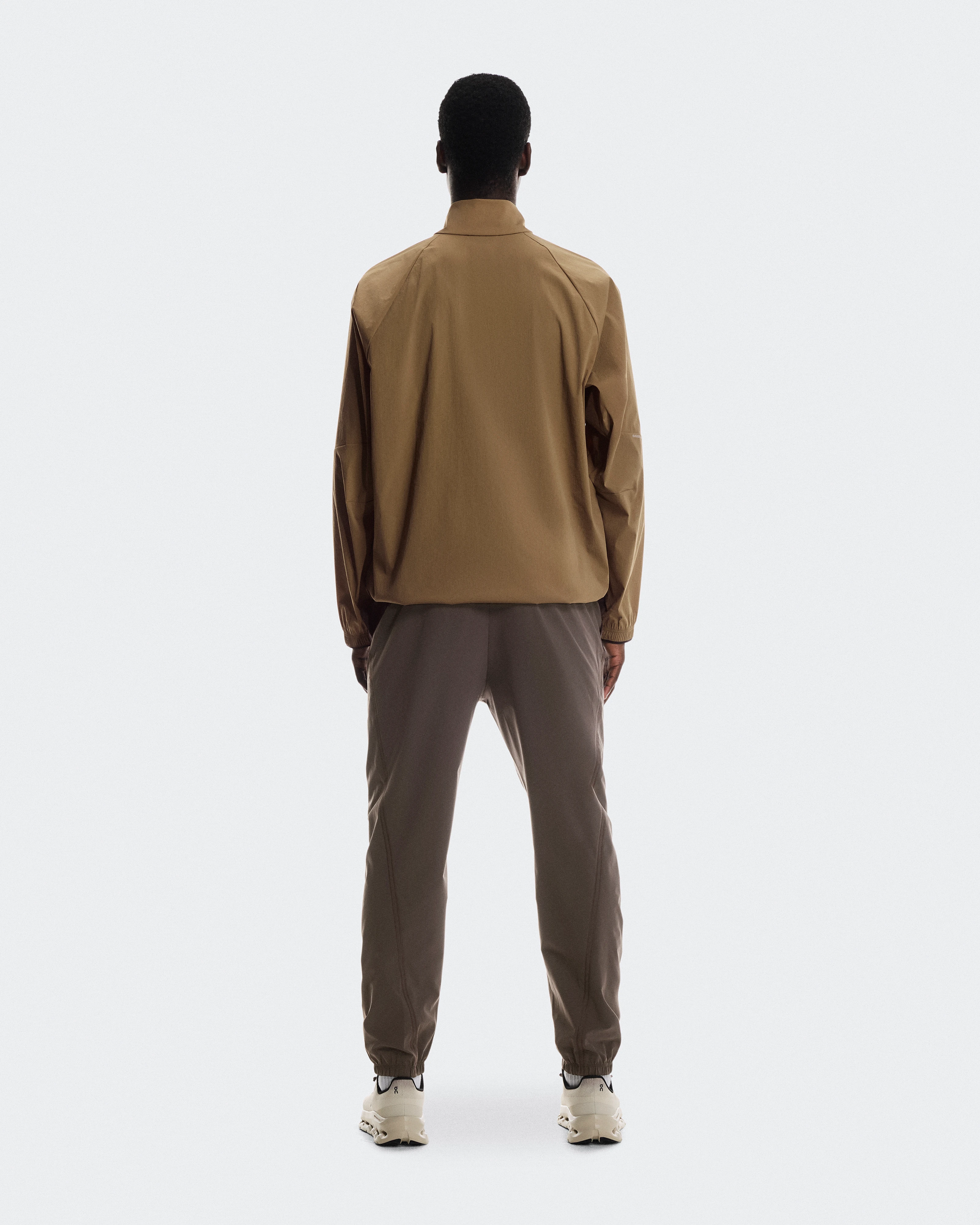 On All-Day 1/2 Zip Jacket Nutmeg Masculino Jaquetas