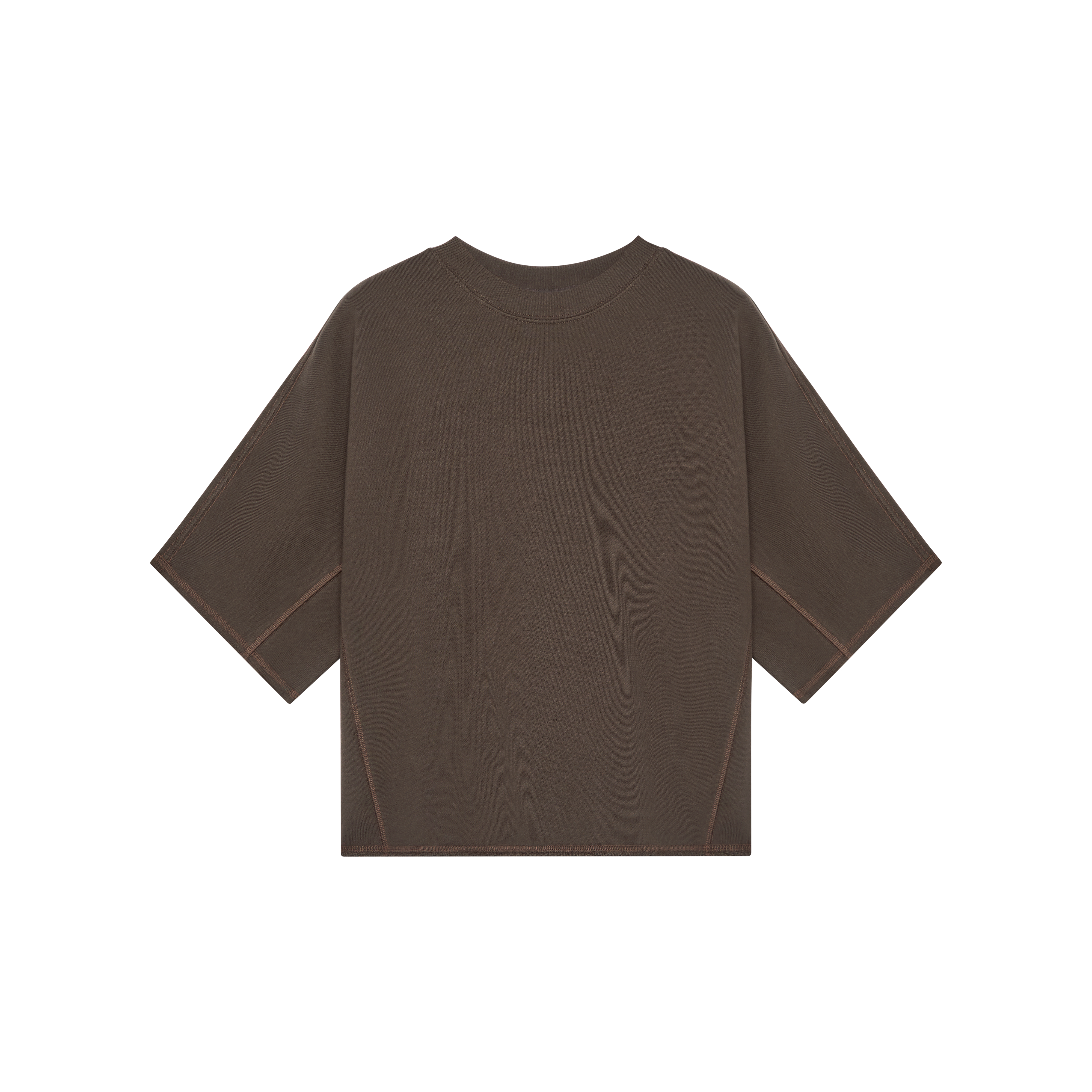 Club Collective-T FKA Short-Sleeve Shirt in Espresso