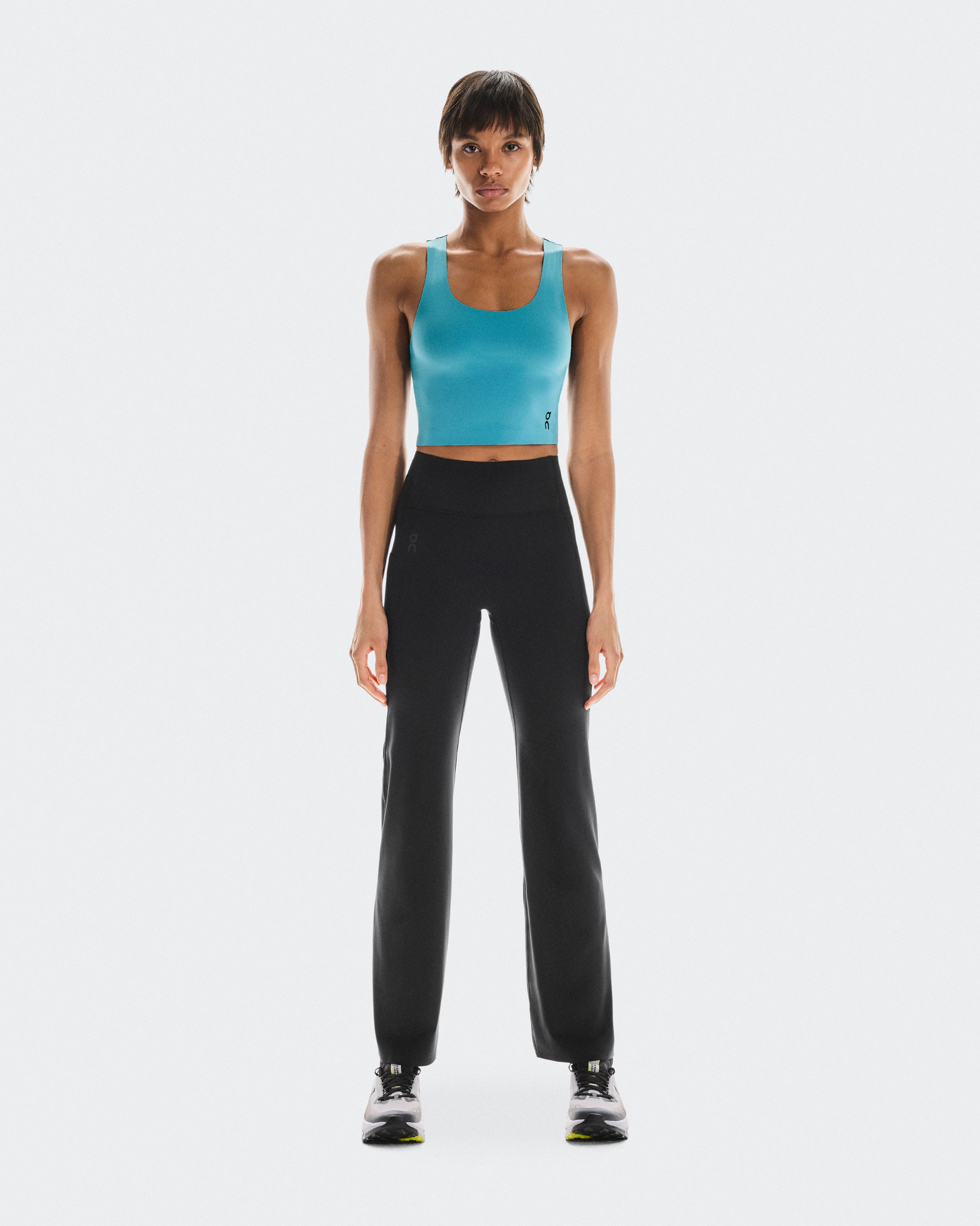 On Studio Flared Tights Black Women Tights