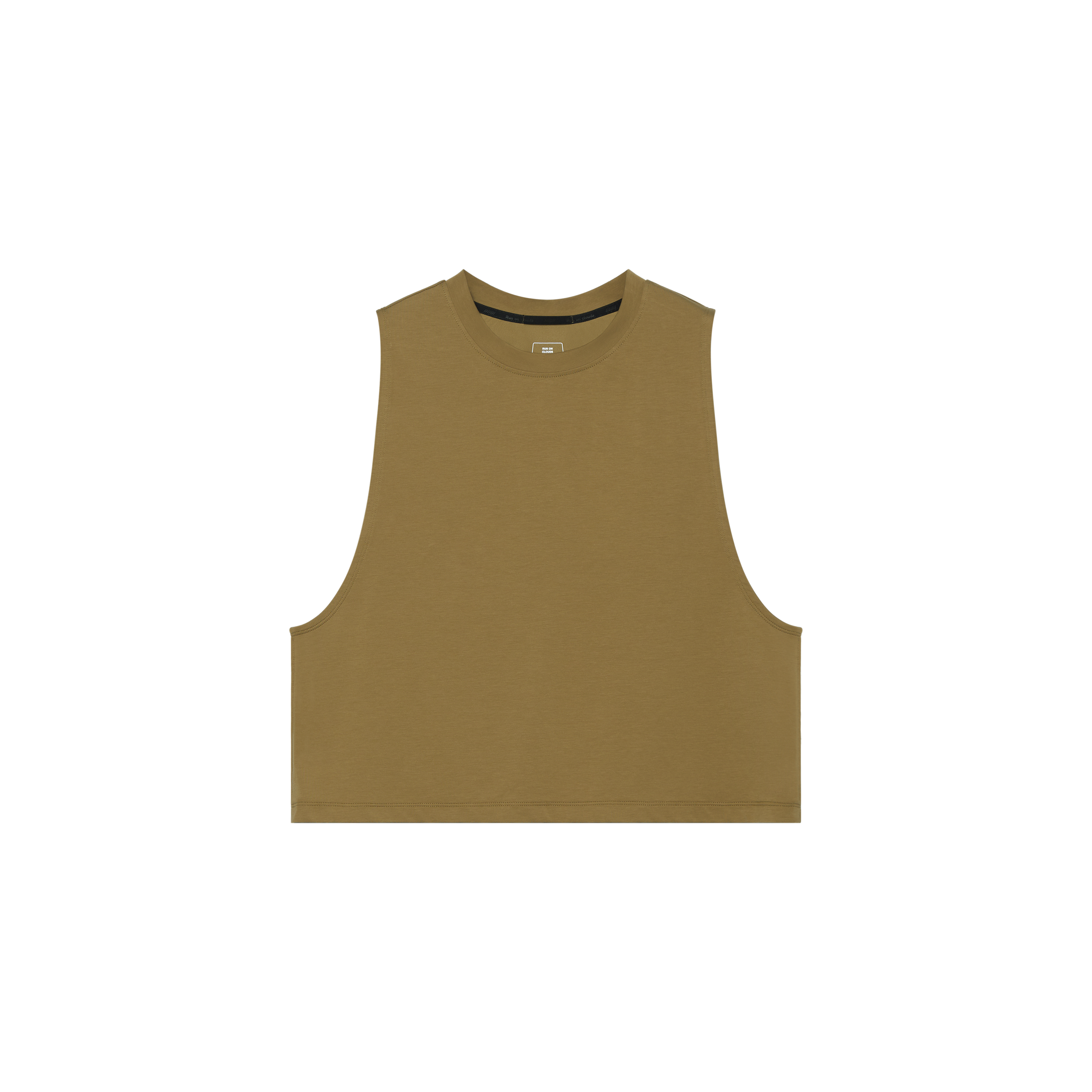 Focus Crop Shirt in Nutmeg