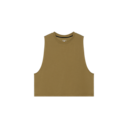 Focus Crop Shirt in Nutmeg