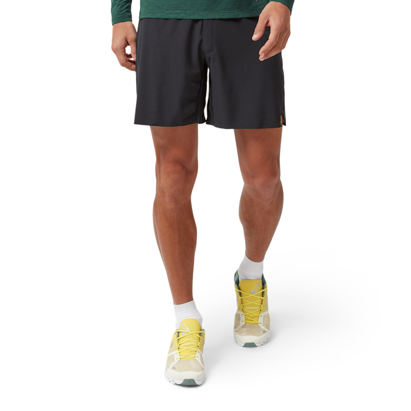 On Men's Lightweight Shorts in Black, Size: Small, Polyamide/Polyester