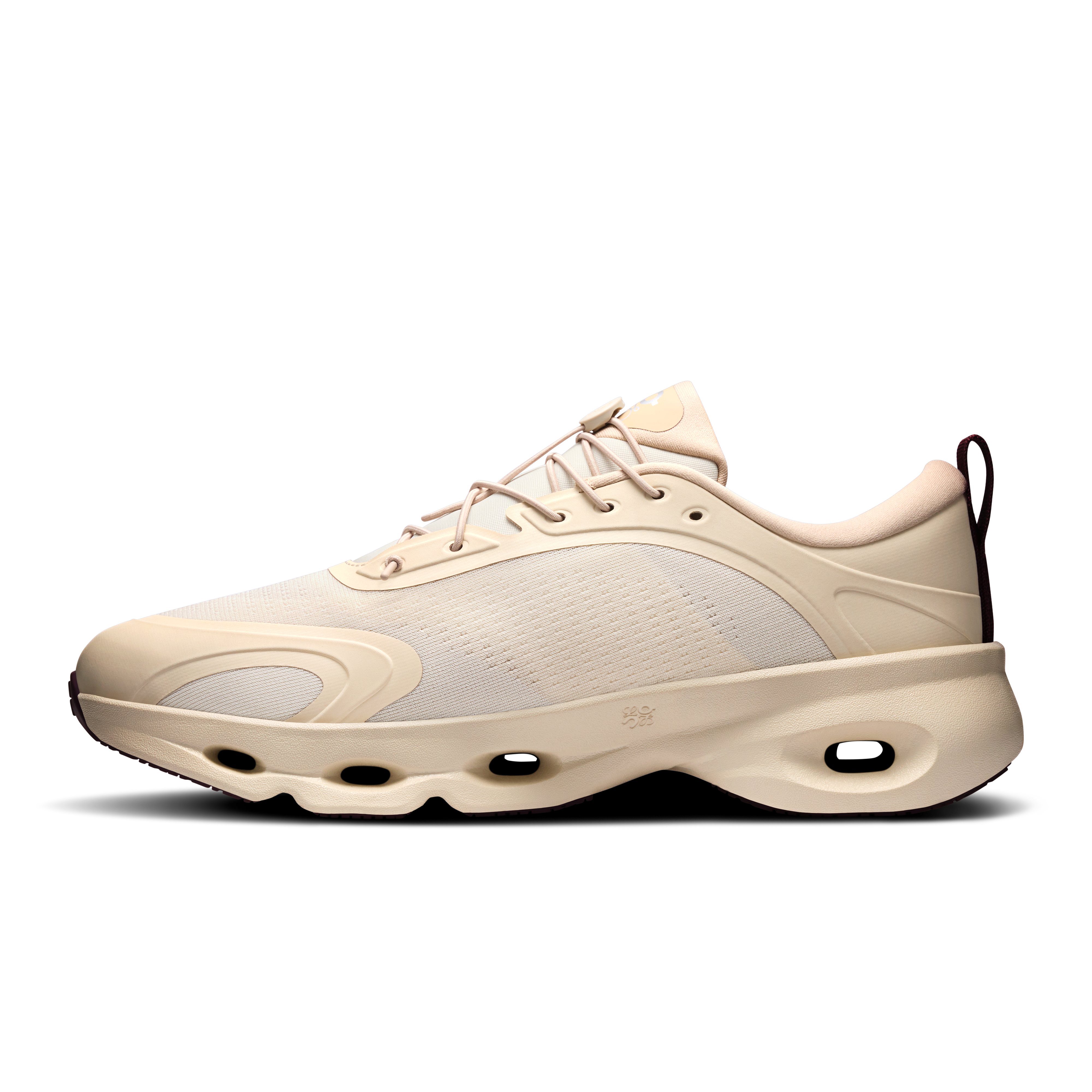 On Cloudsolo LOEWE Sand & Burgundy Men Active life Shoes