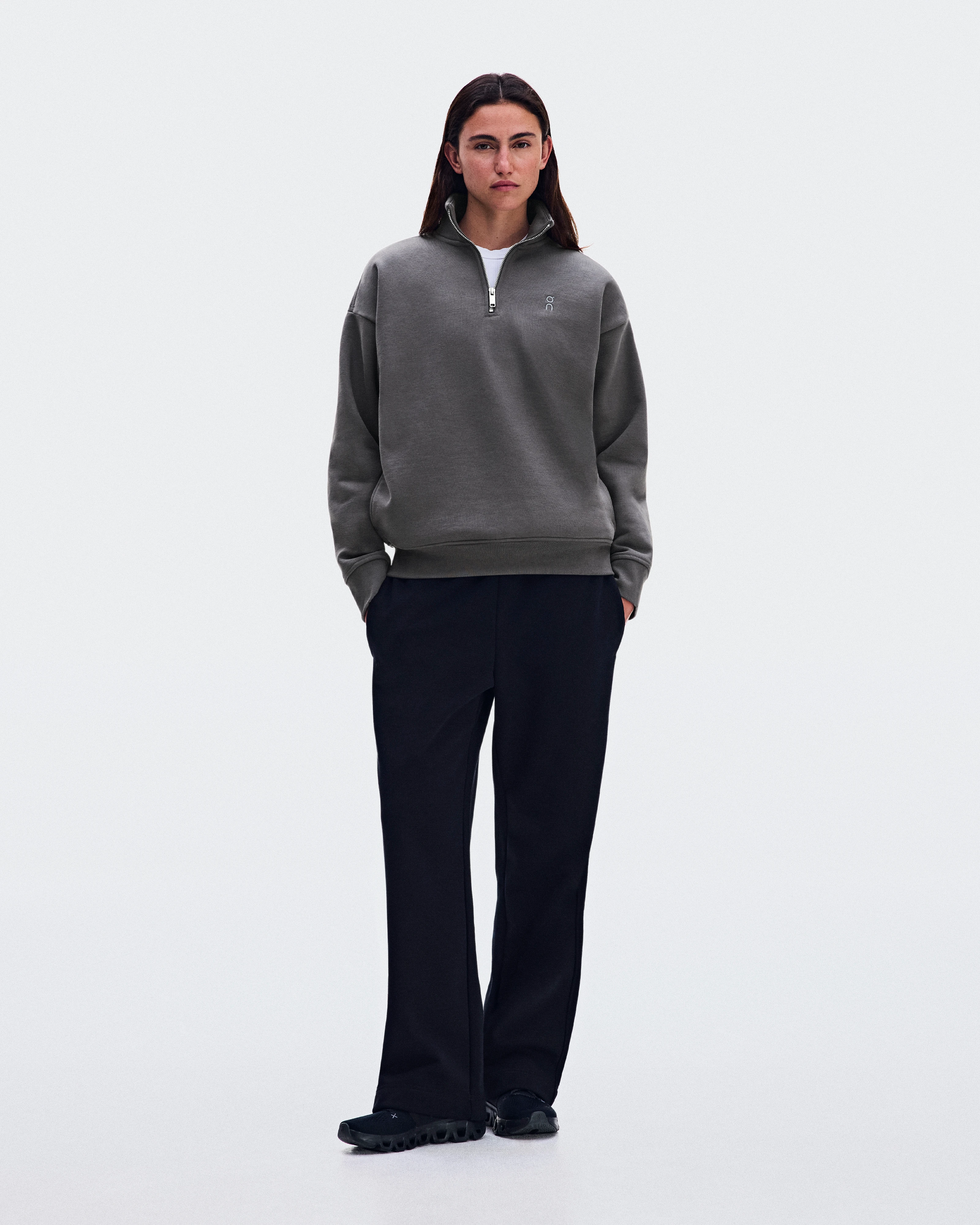 On Club Collective 1/4 Zip Ember Women Hoodies and sweatshirts