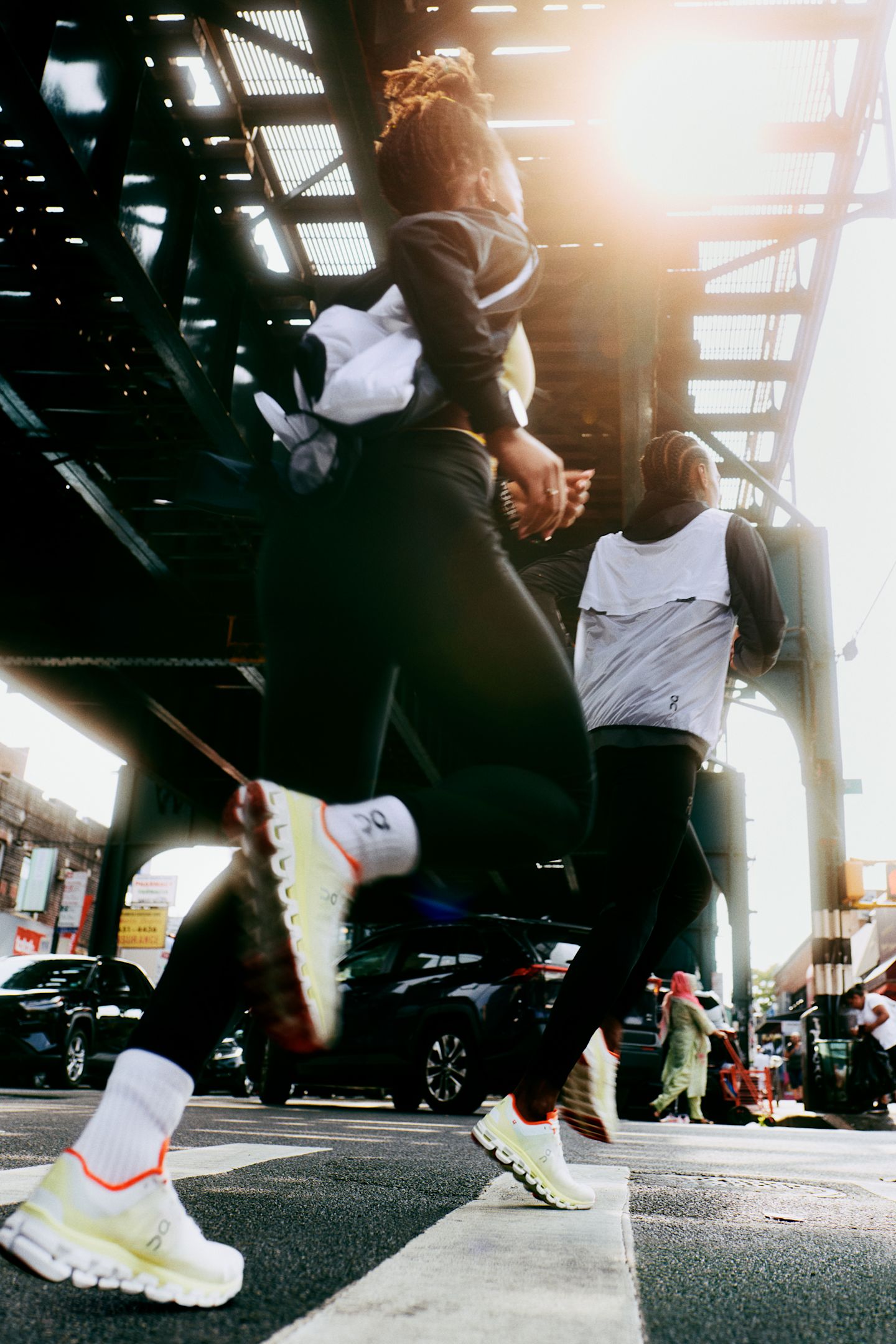 Rapper With Roses Rapper Rejjie Snow runs with Black Roses’ Iza Joseph in New York City ...