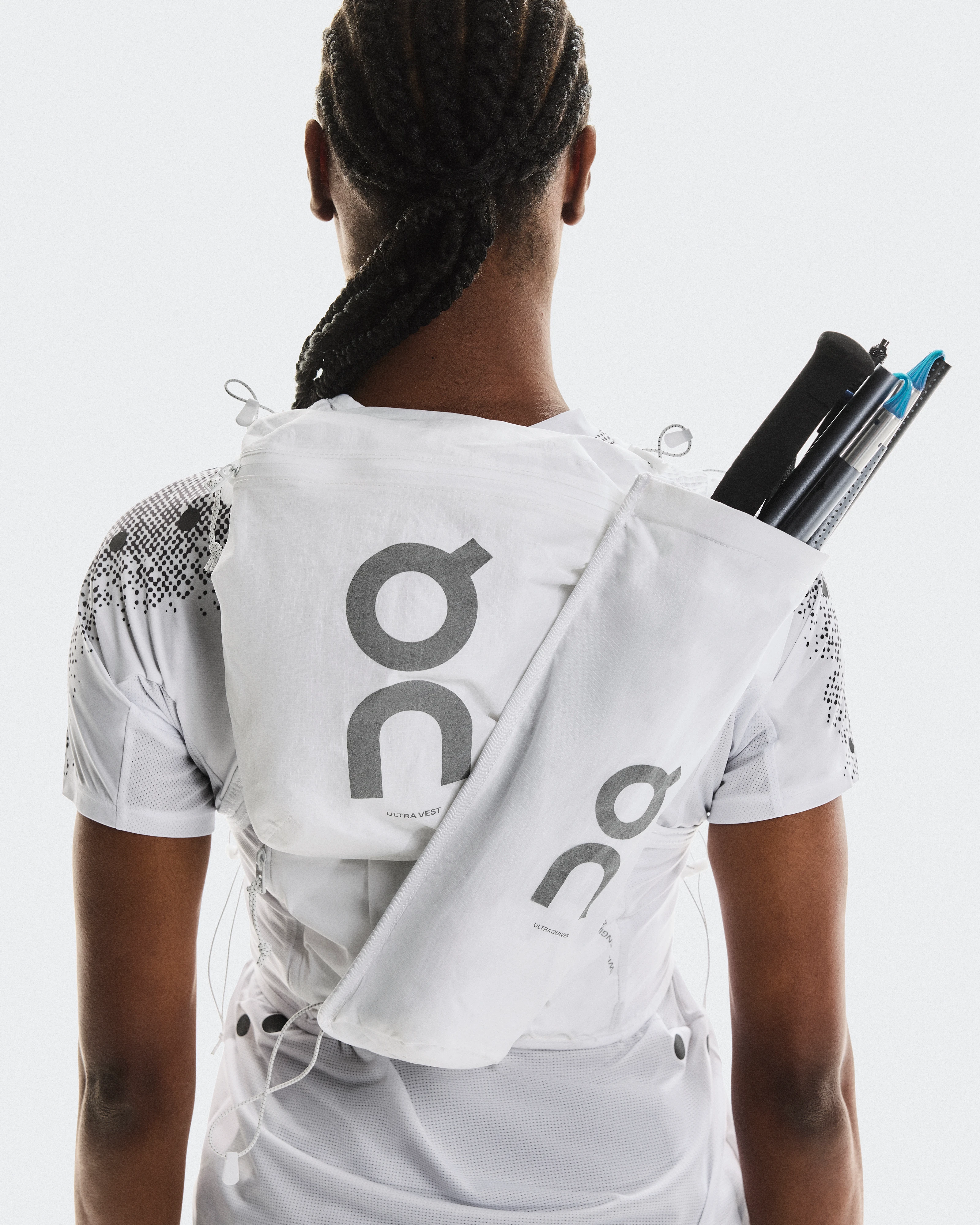 On Ultra Quiver White Unisex Bags