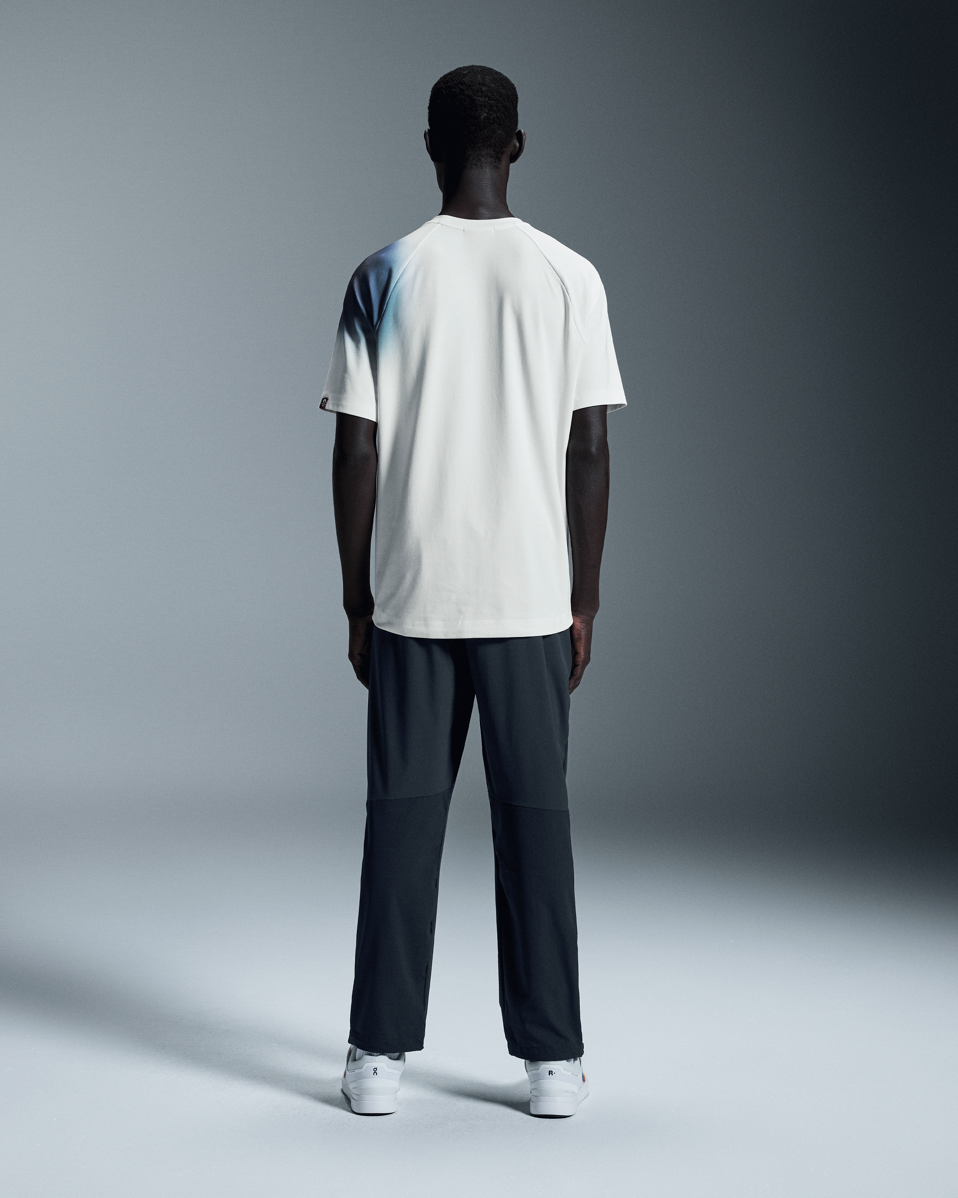 On Swiss Olympic Focus-T Undyed-White Men Tops and t-shirts