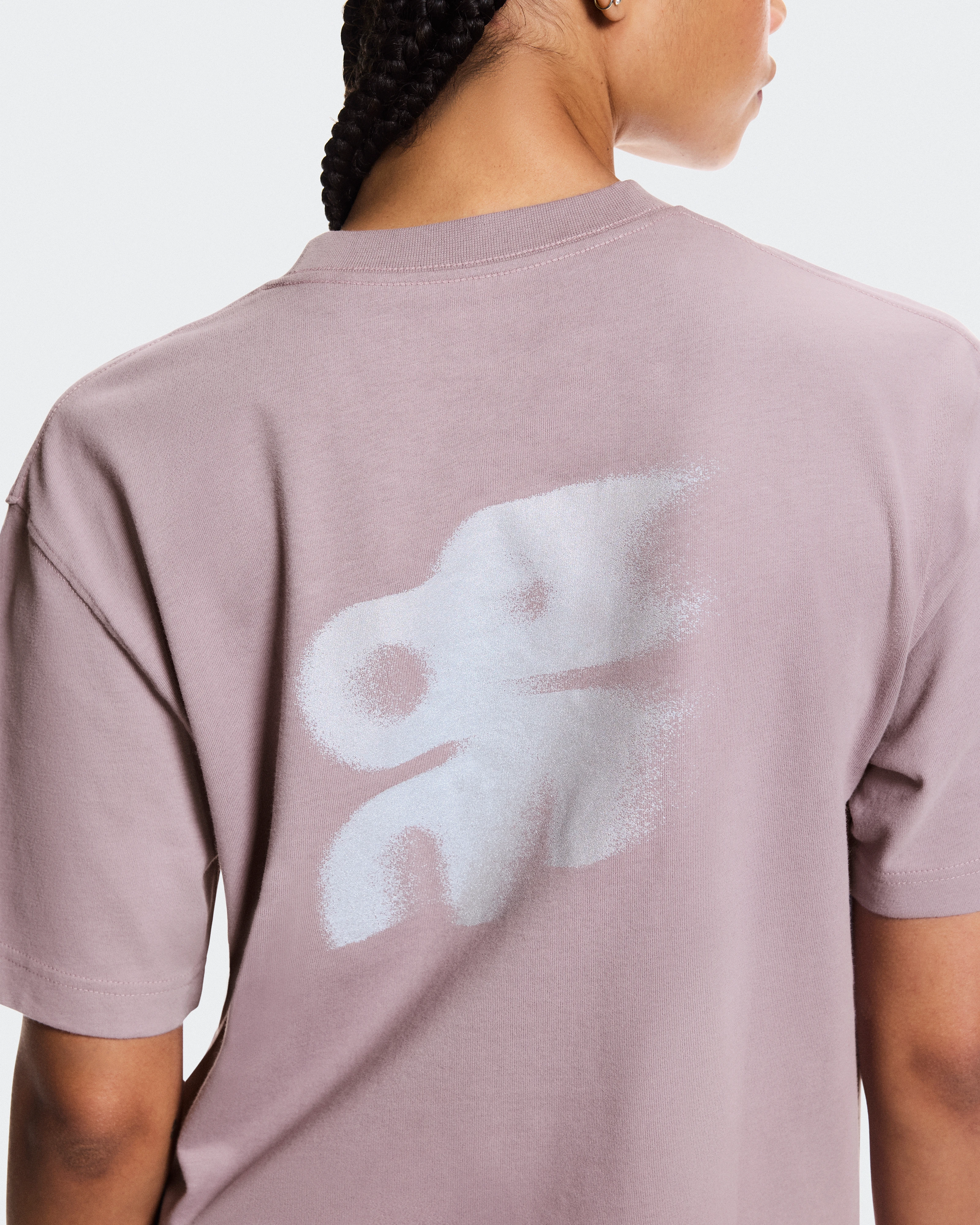 On Club-T Avant Heron Feminino Partes de cima e camisetas