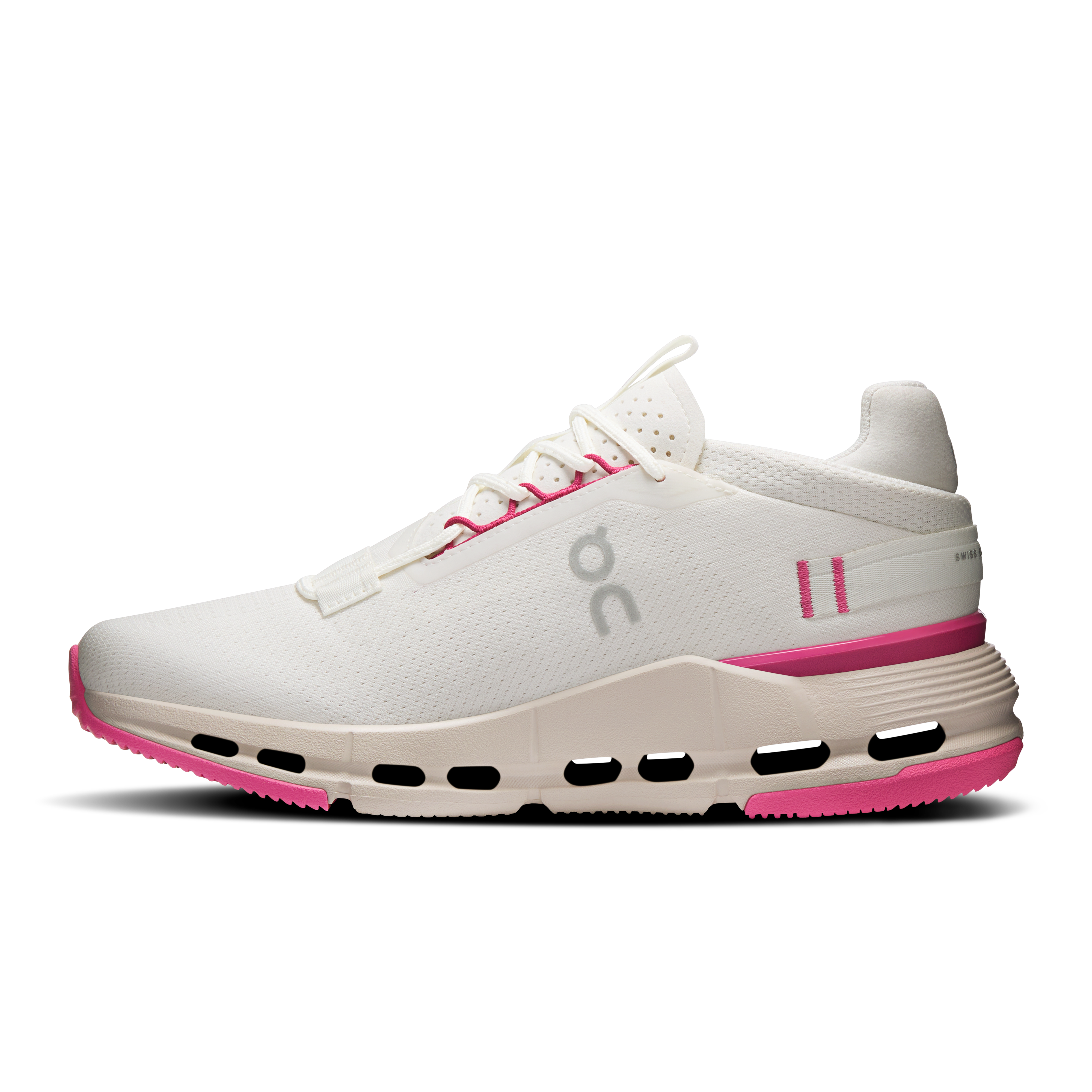 On Cloudnova 2 Ivory & Pink Mujer Vida activa Calzado