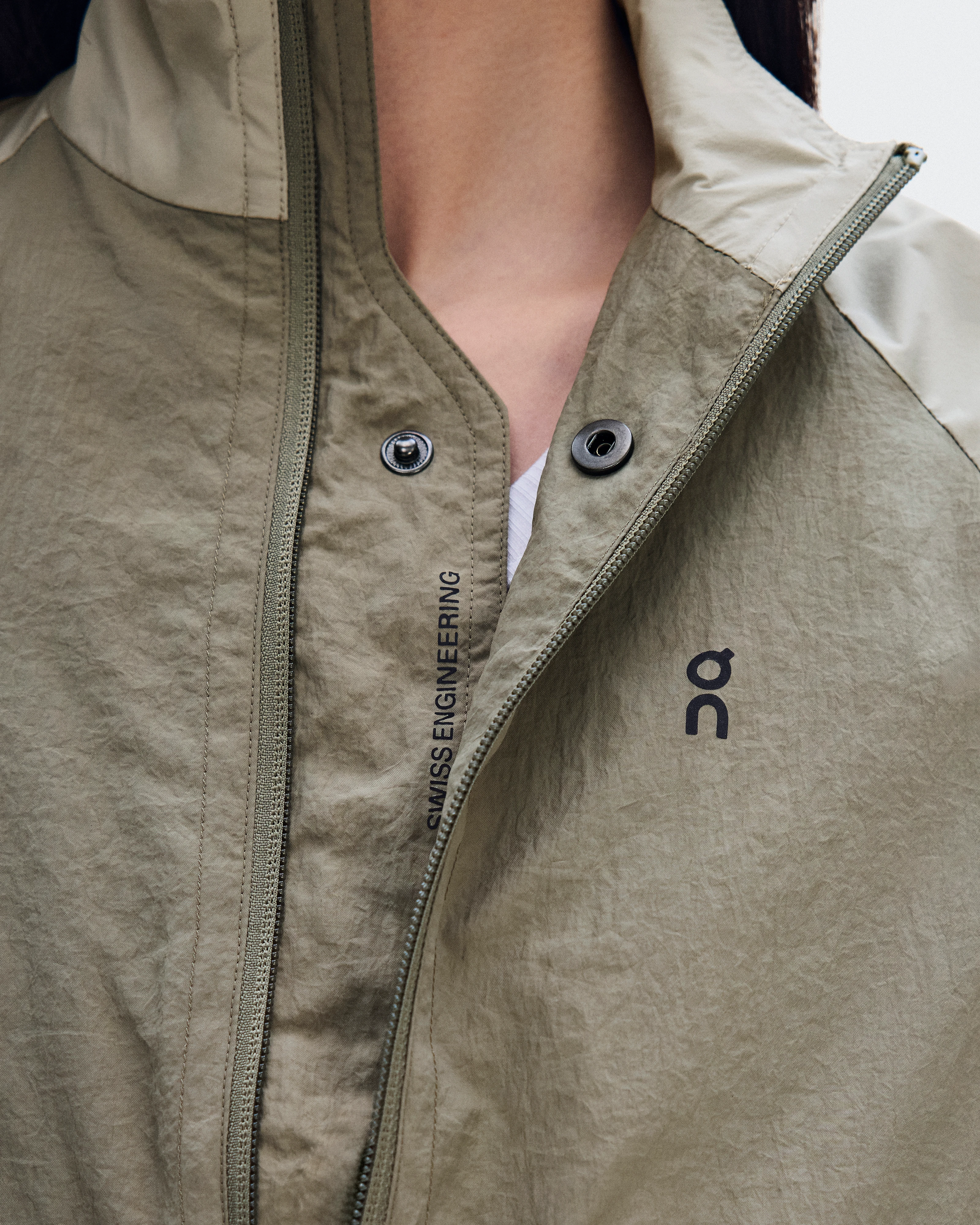 On All-Day Track Jacket Vetiver & Brume Women Track