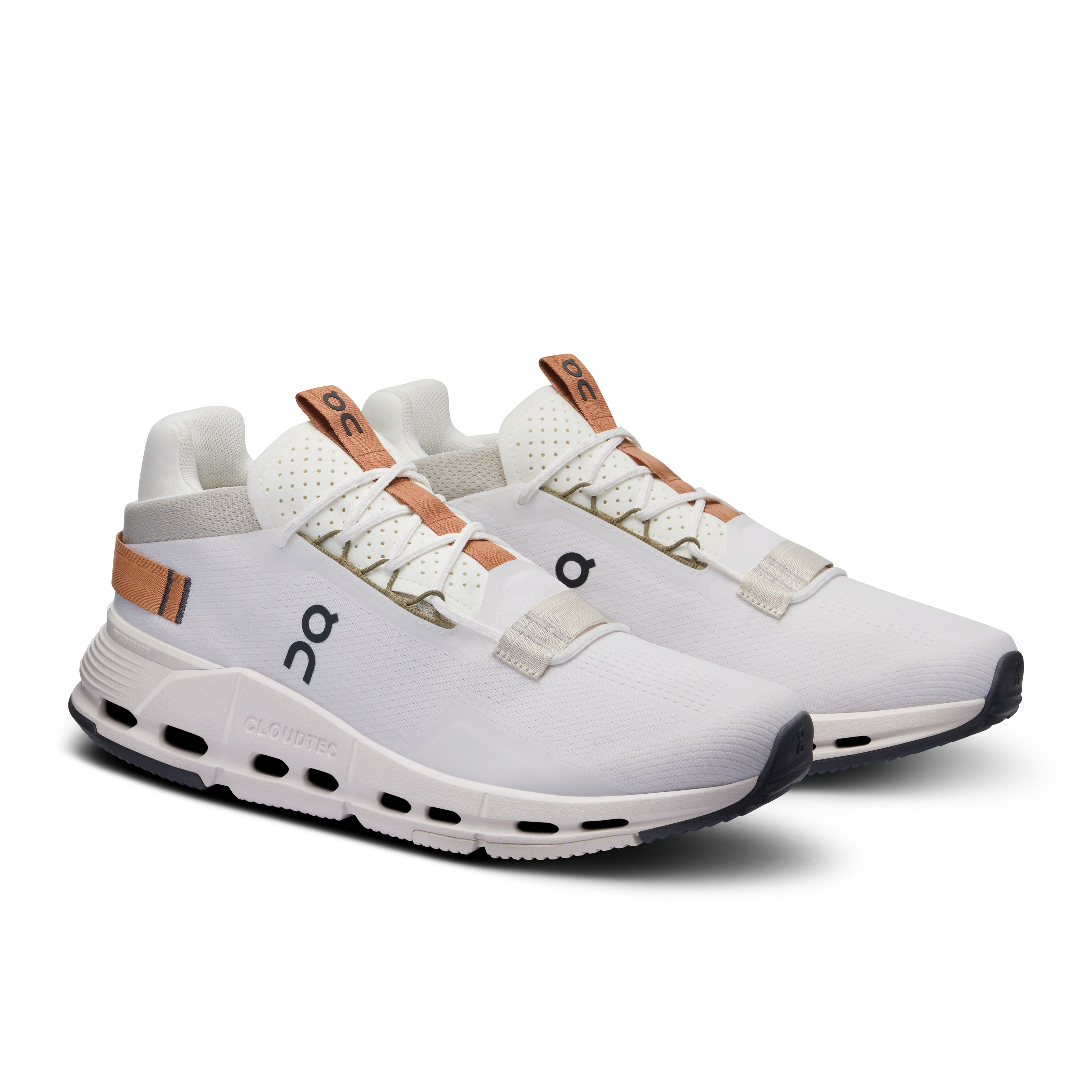 On Cloudnova 2 Ivory & Sandstone Herren Aktiver Lebensstil Schuhe