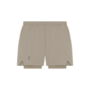 Train 2-in-1 Shorts in Clay