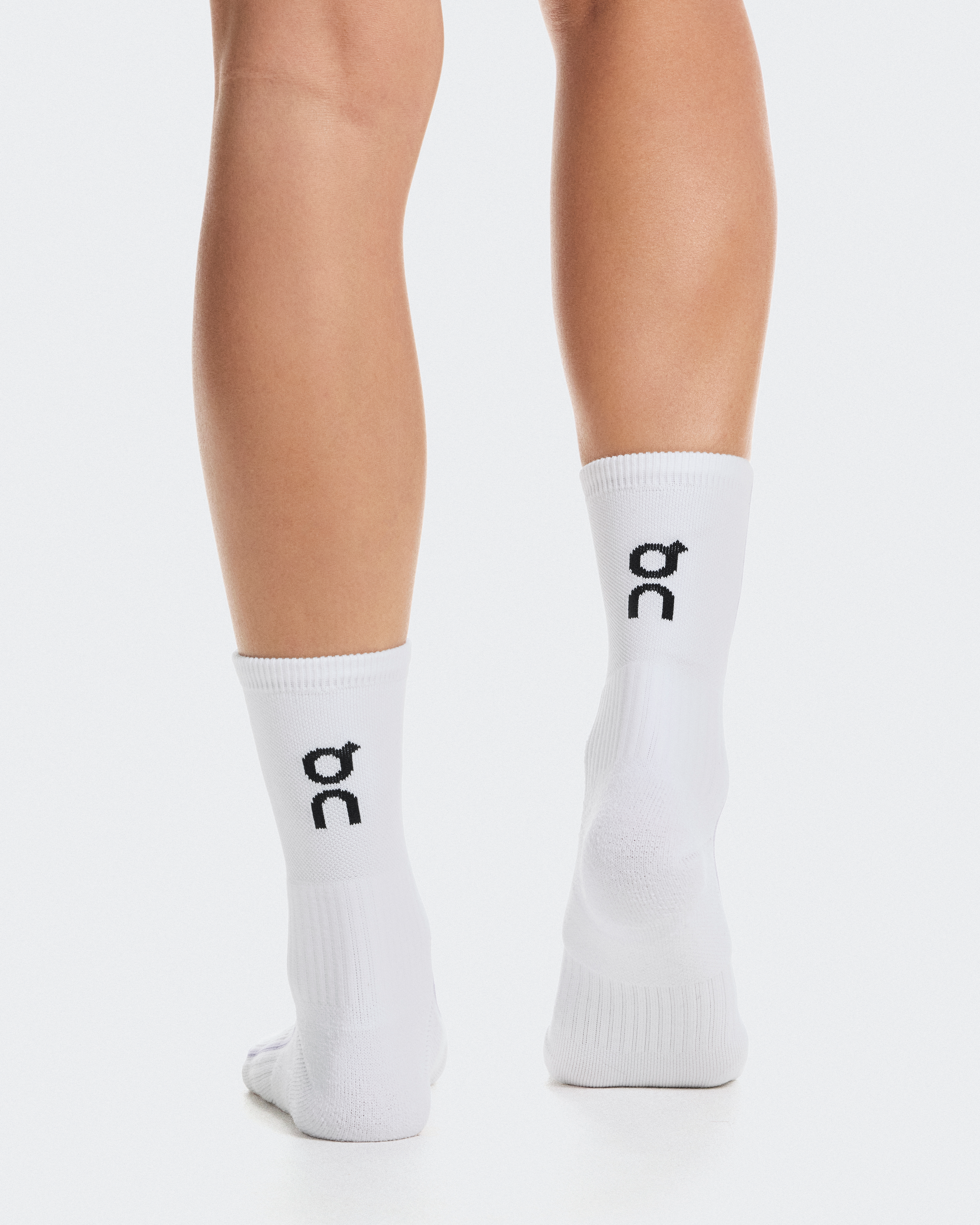 Court Sock HighUnisex / White | Bloom / 38-40