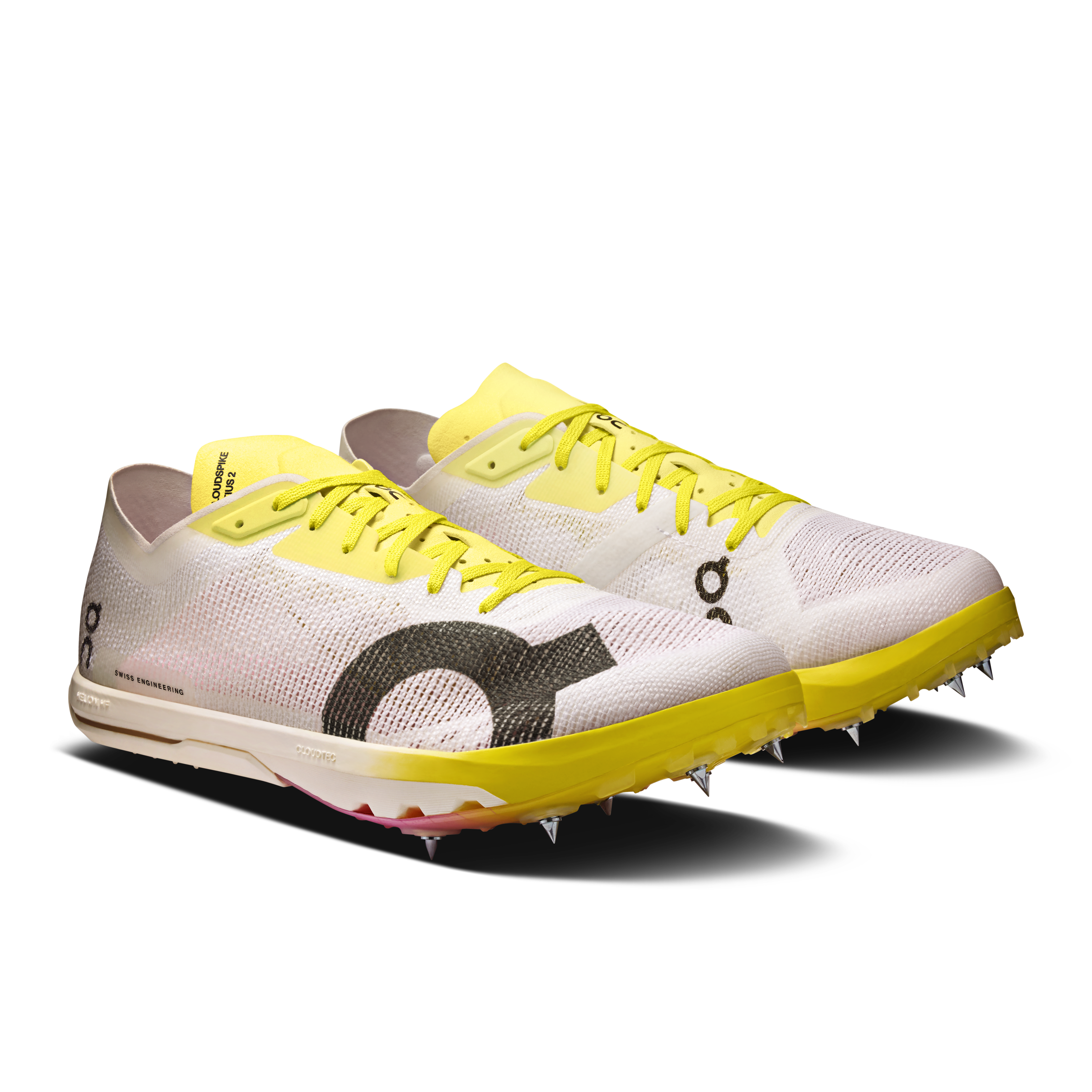 Cloudspike Citius 2الرجال / White | Raspberry / 44