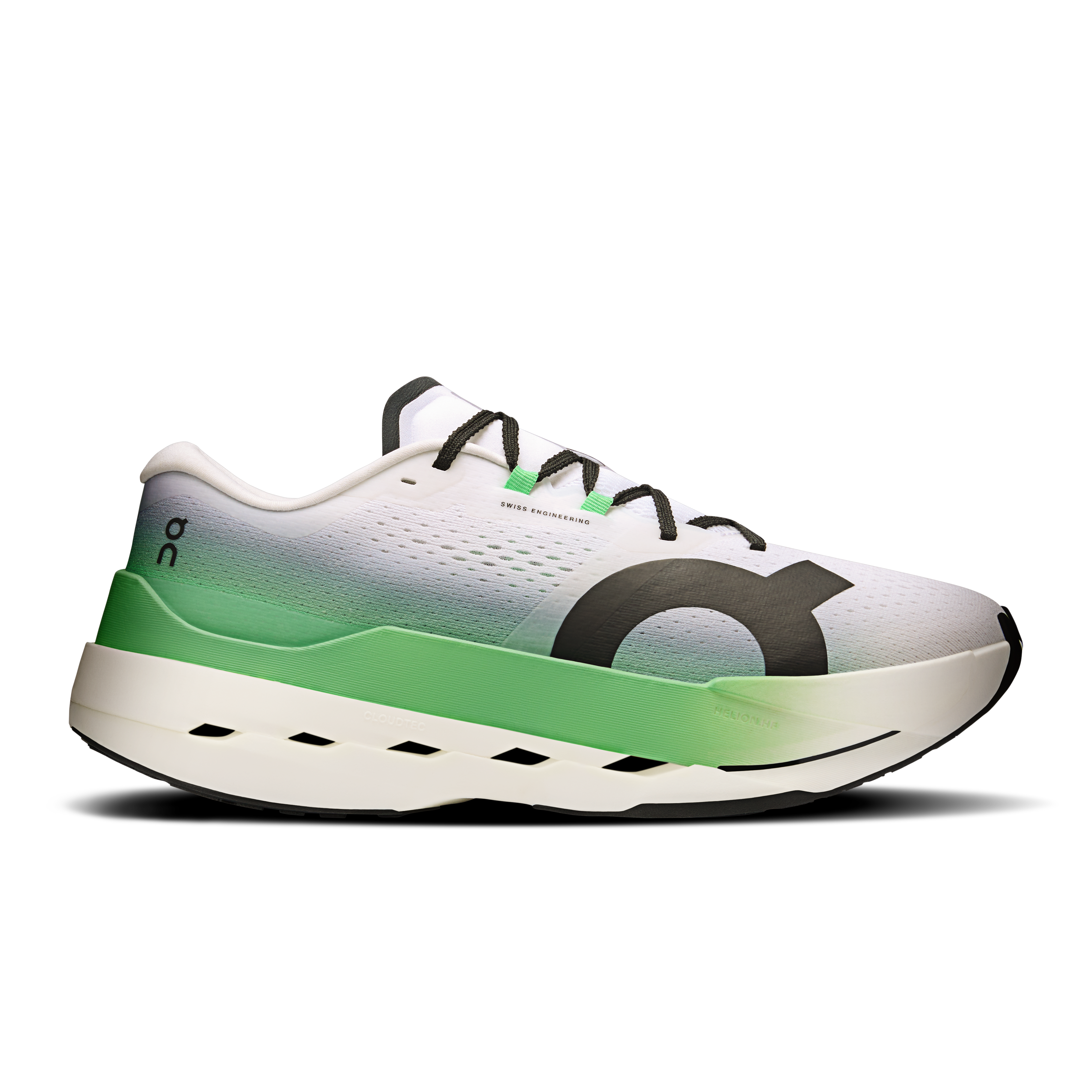 On Cloudboom Max Green Pink Men Men – Marathons, road running, maximum cushioning Shoes